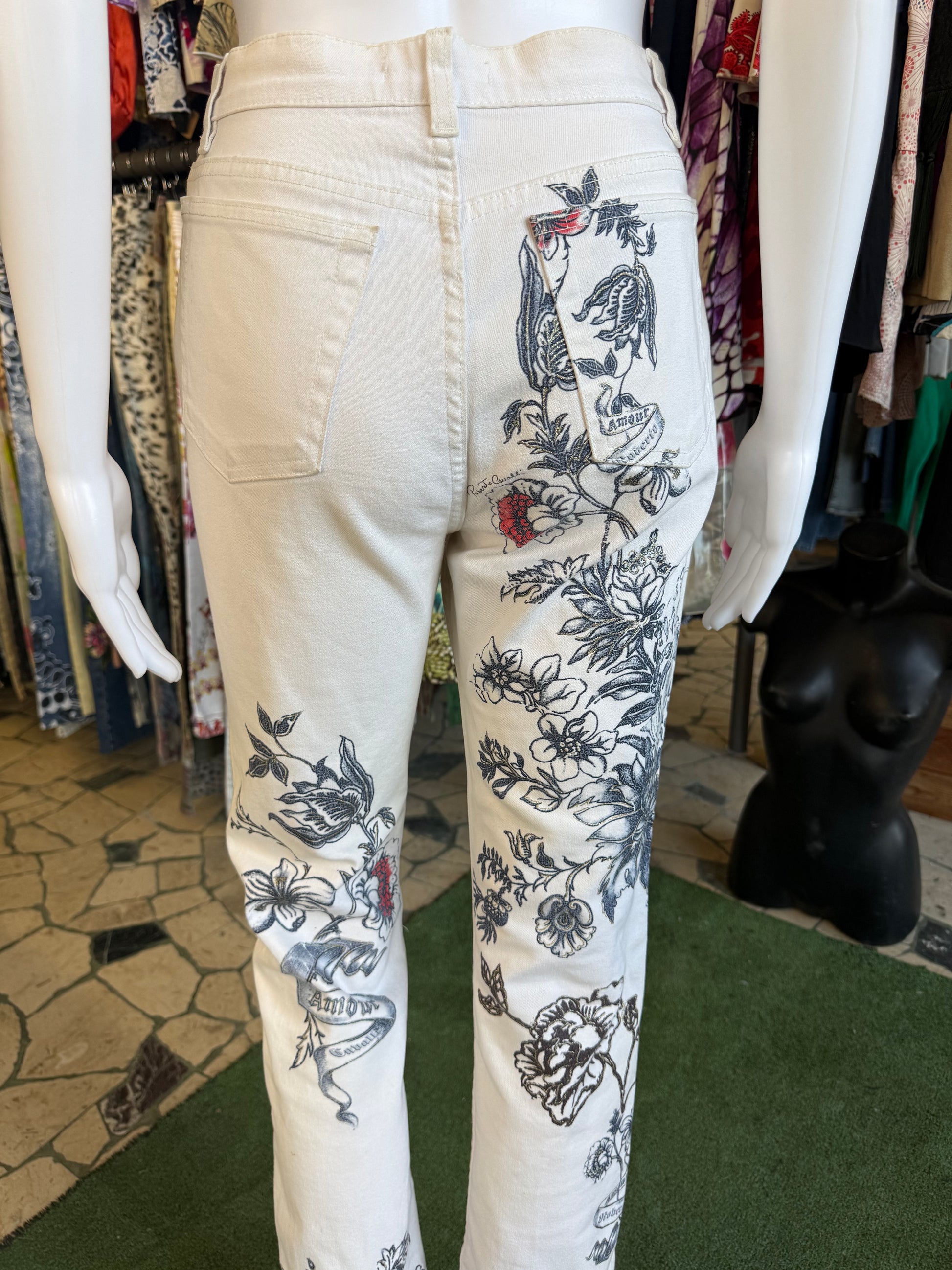 Jeans Roberto Cavalli SS2003 tattoo Tiger