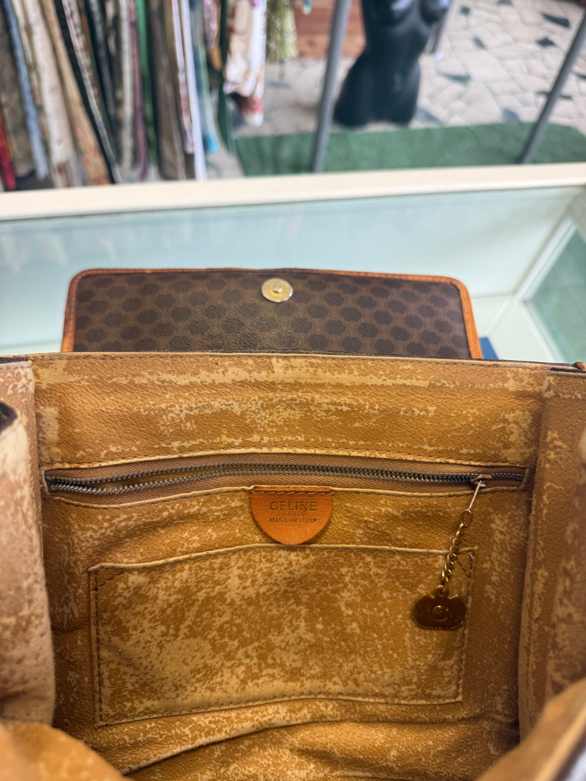 Borsa Celine Macadam a mano o tracolla 80s