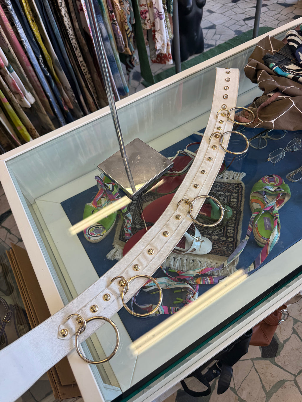 Cintura Dolce & Gabbana anelli 00s
