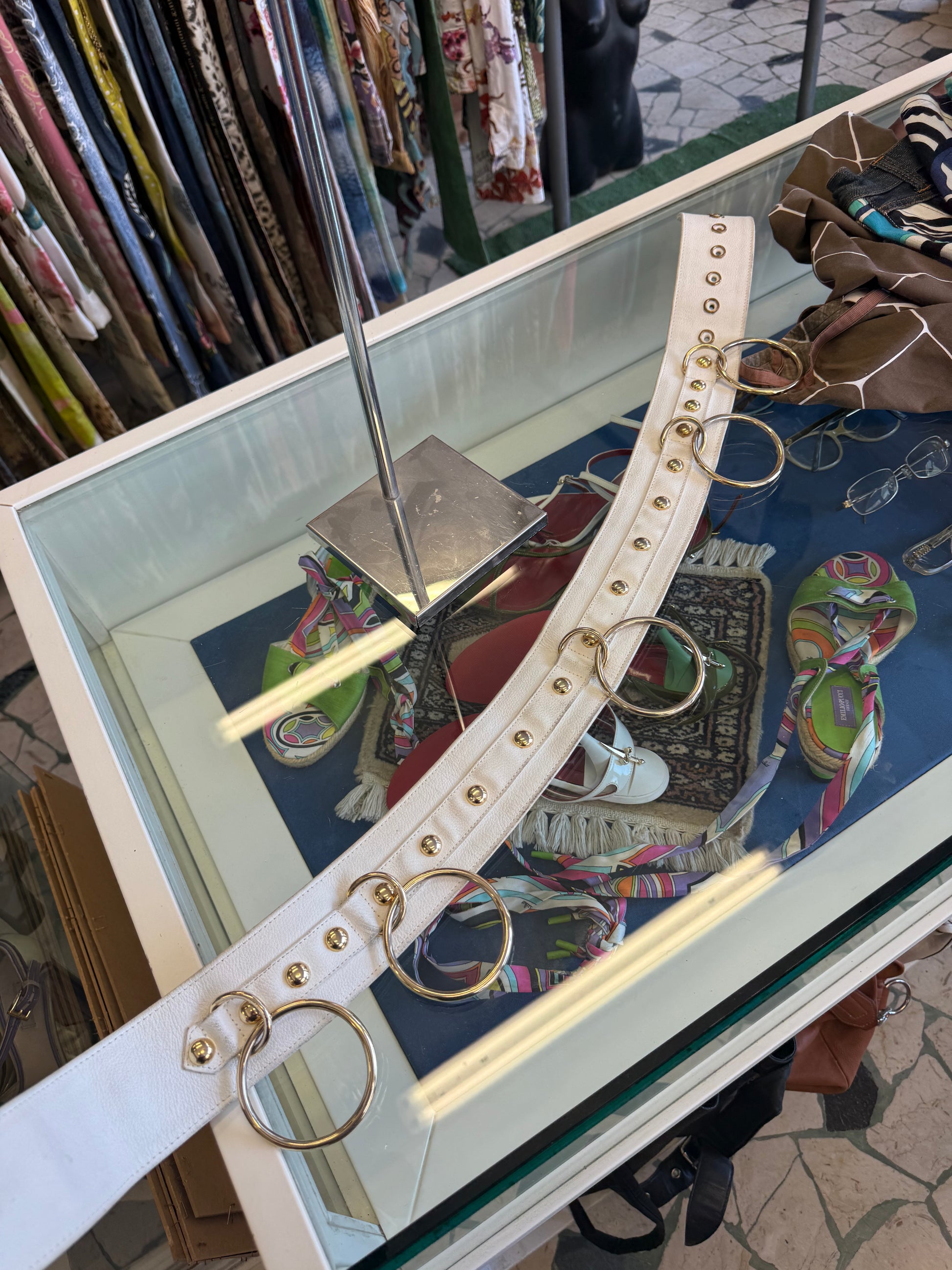 Cintura Dolce & Gabbana anelli 00s