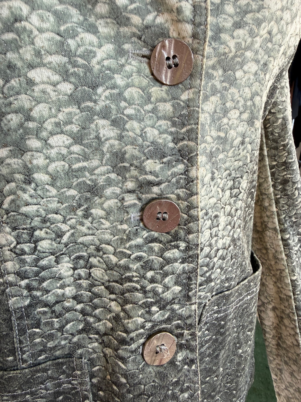 Blazer Roberto Cavalli nermaid/ fish 1990s