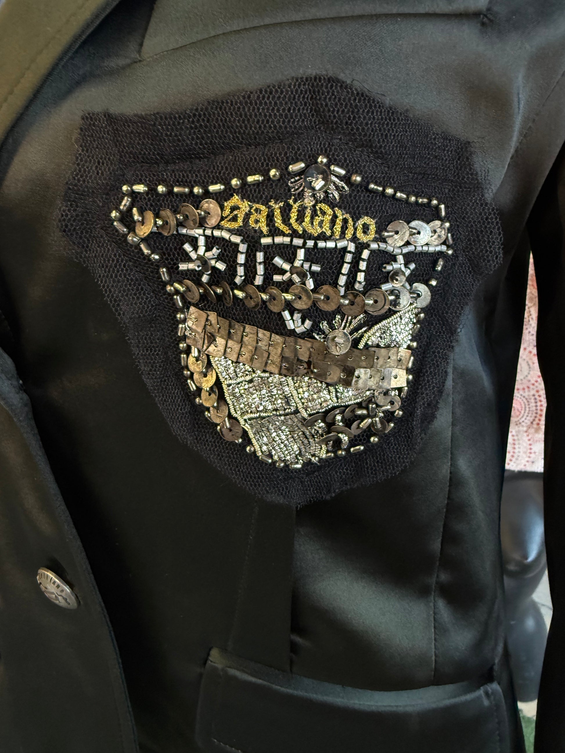 Giacca John Galliano college 00s