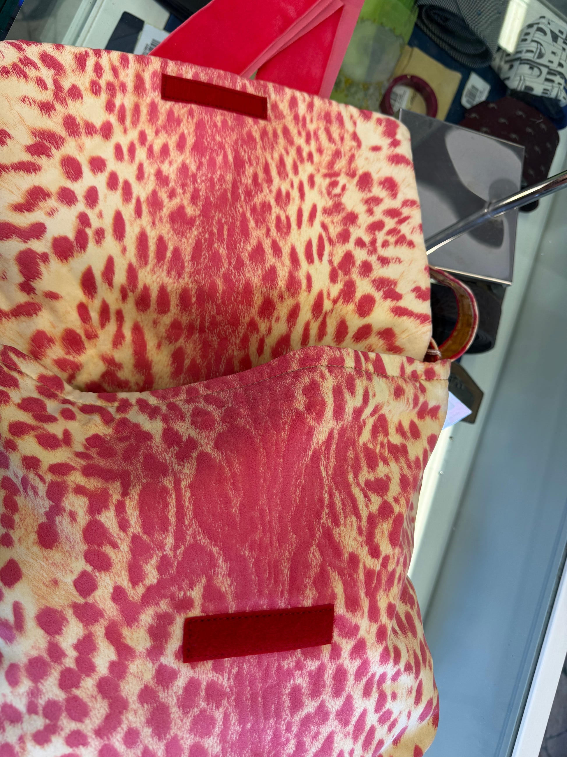 Borsa Roberto Cavalli SS2000 pink leopard print