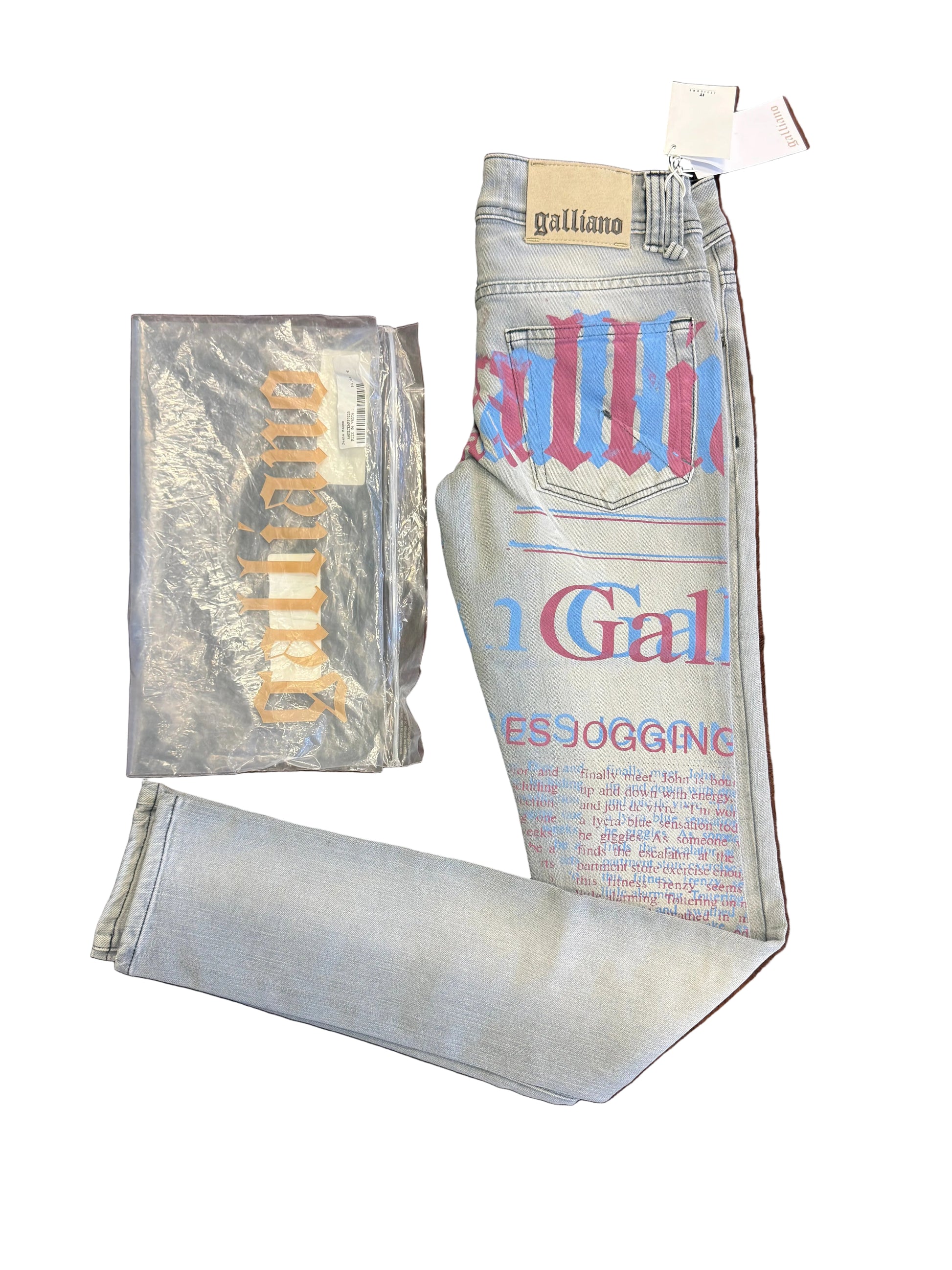 Jeans John Galliano Gazzette 2000” nuovo