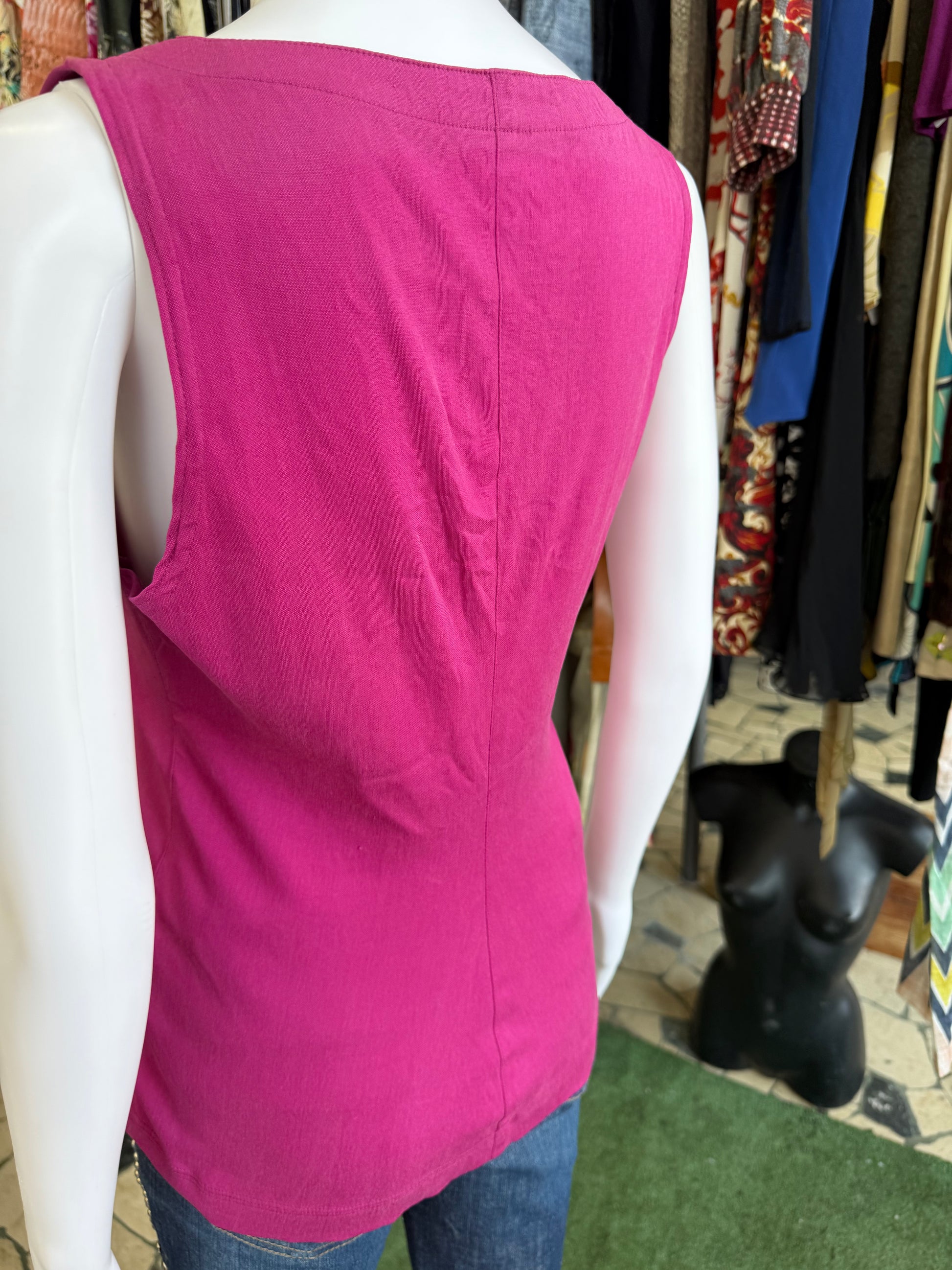 Top Gianni Versace SS1991 rosa