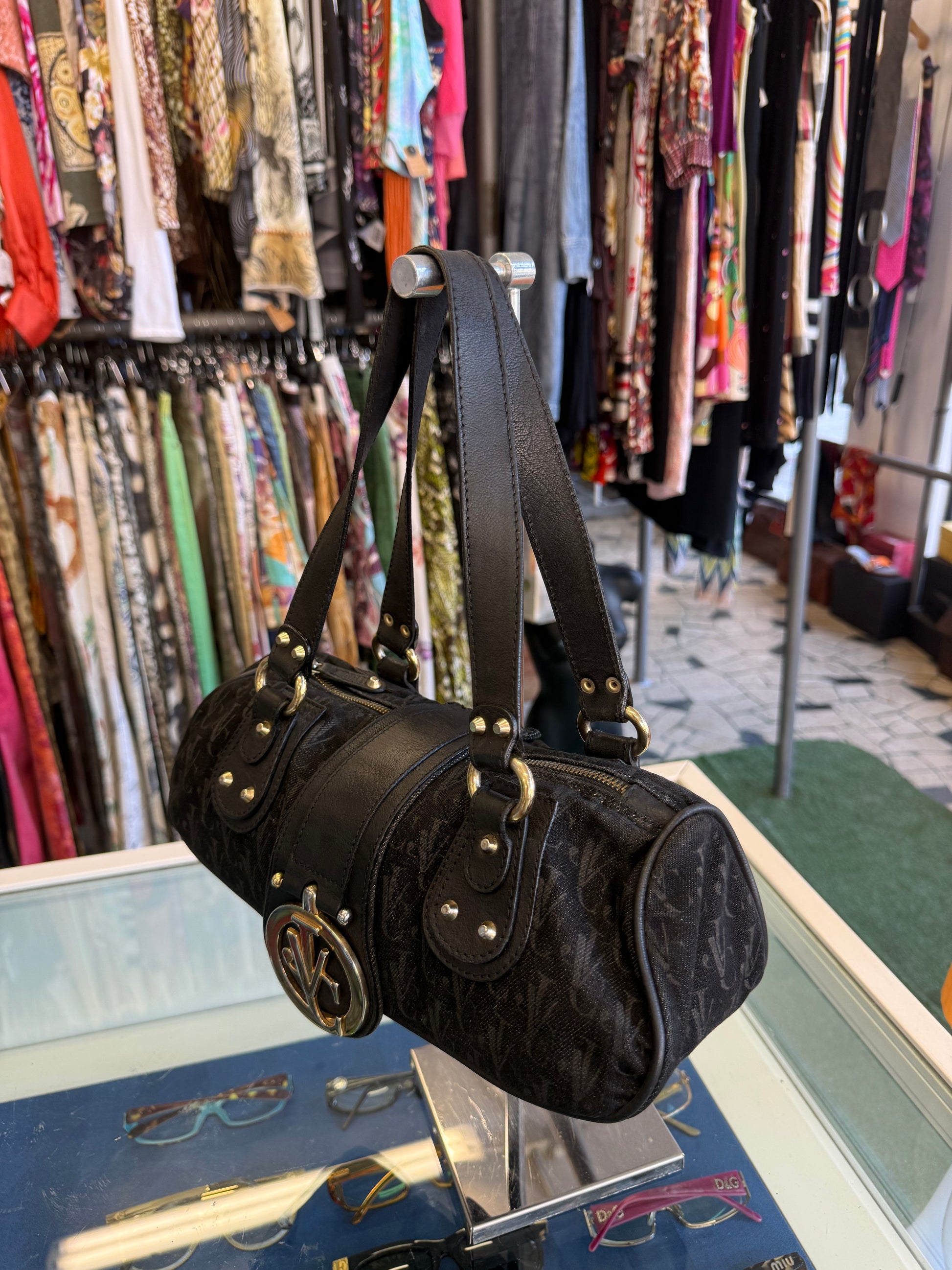 Borsa Versace logo pelle Y2K