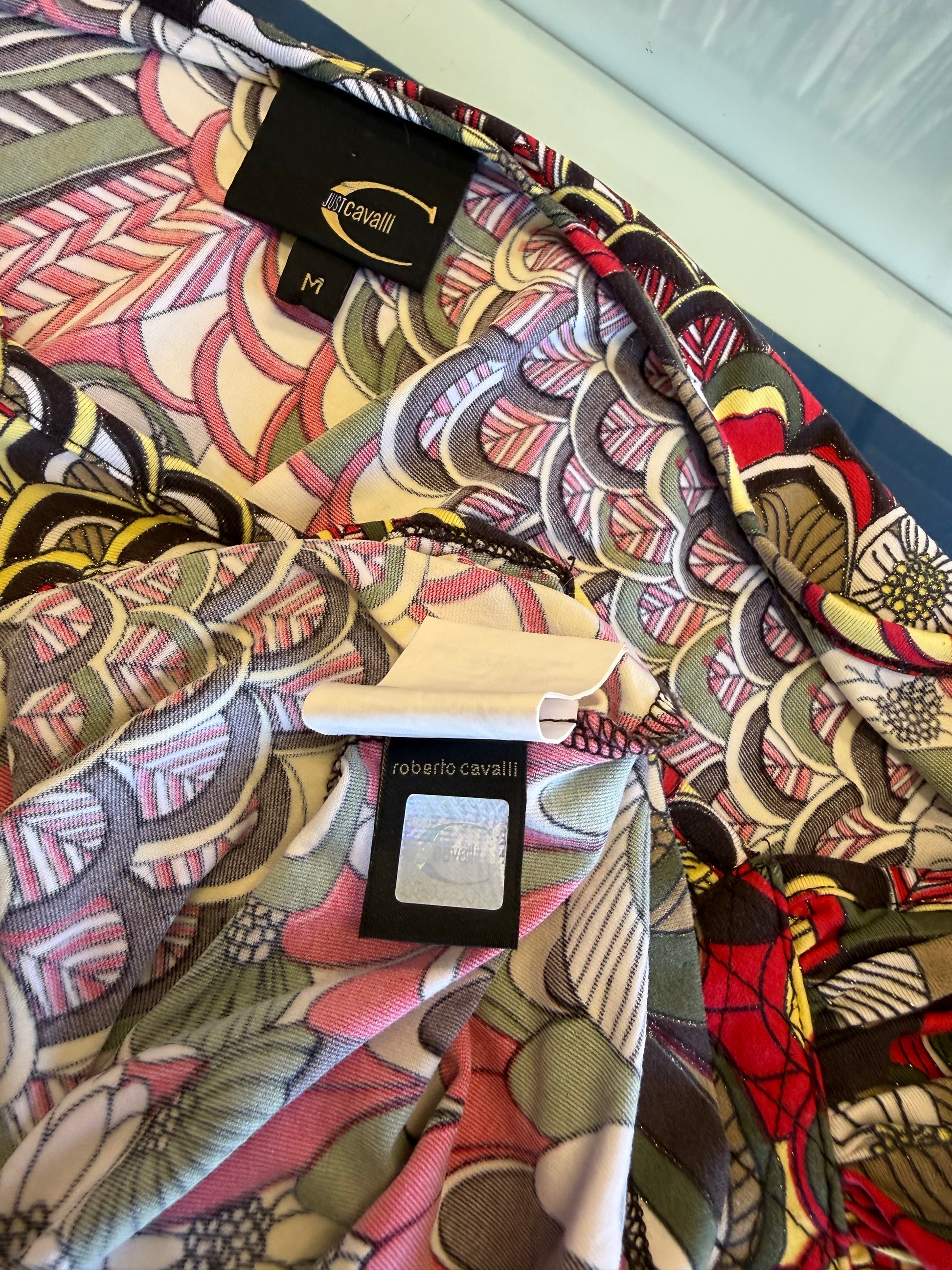 Top Roberto Cavalli astratto 2000s