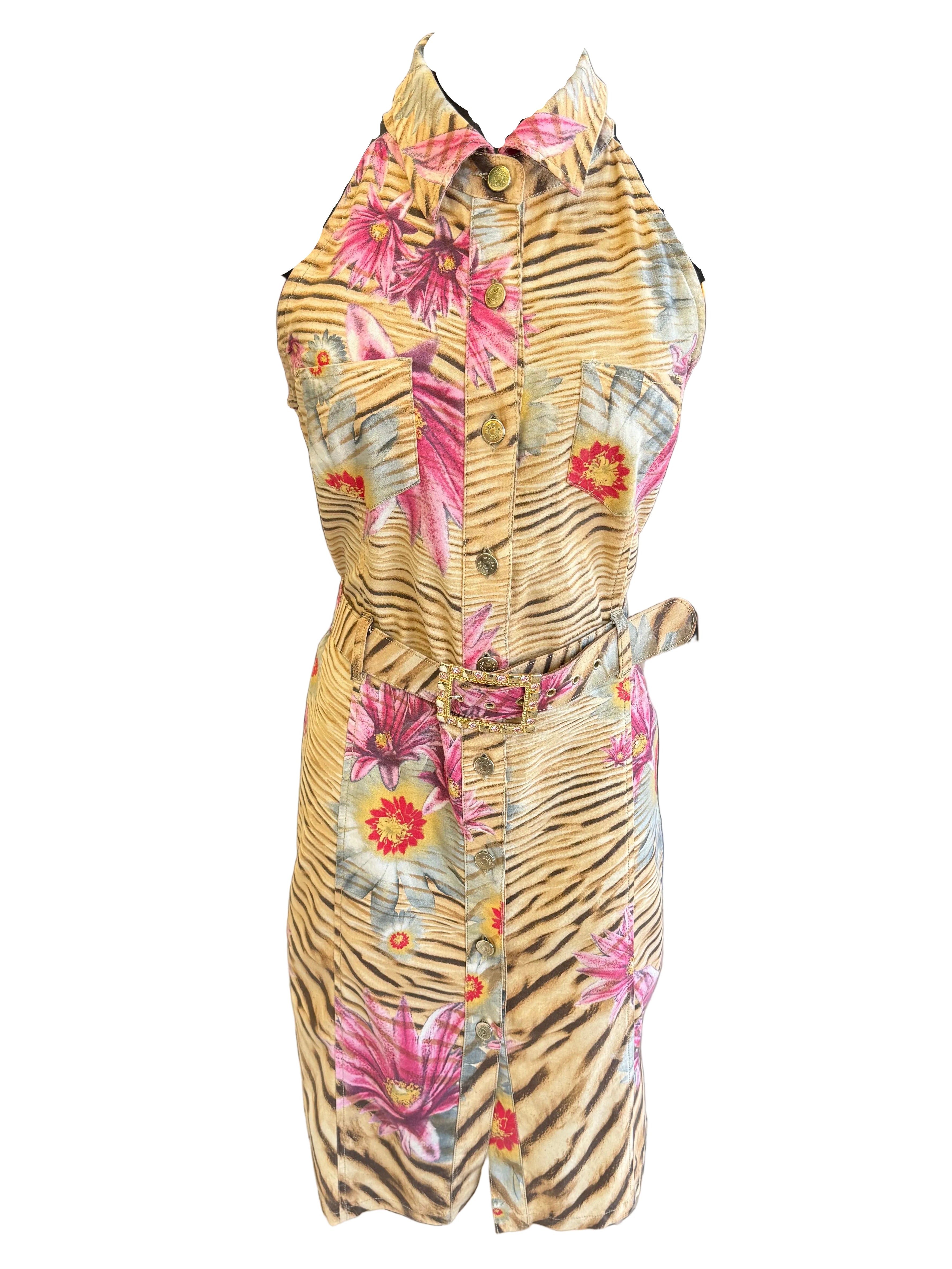 Abito camicia Angelo Marani animalier 2000”