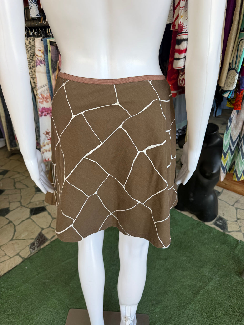 Gonna MiuMiu geometrie 1990s