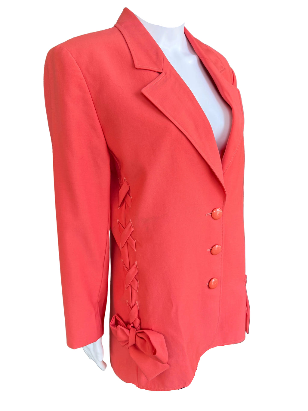 Giacca Valentino 1980s corsetto