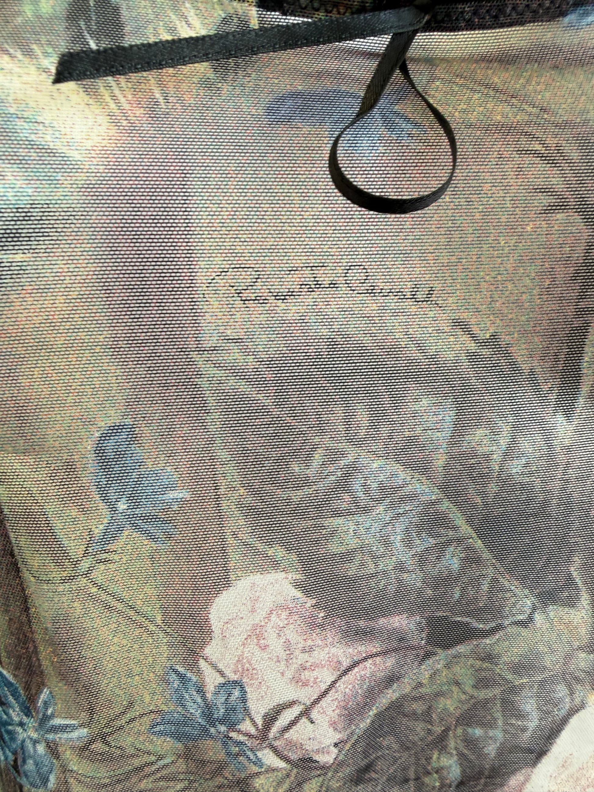 Top floreale Roberto Cavalli leggero 00s