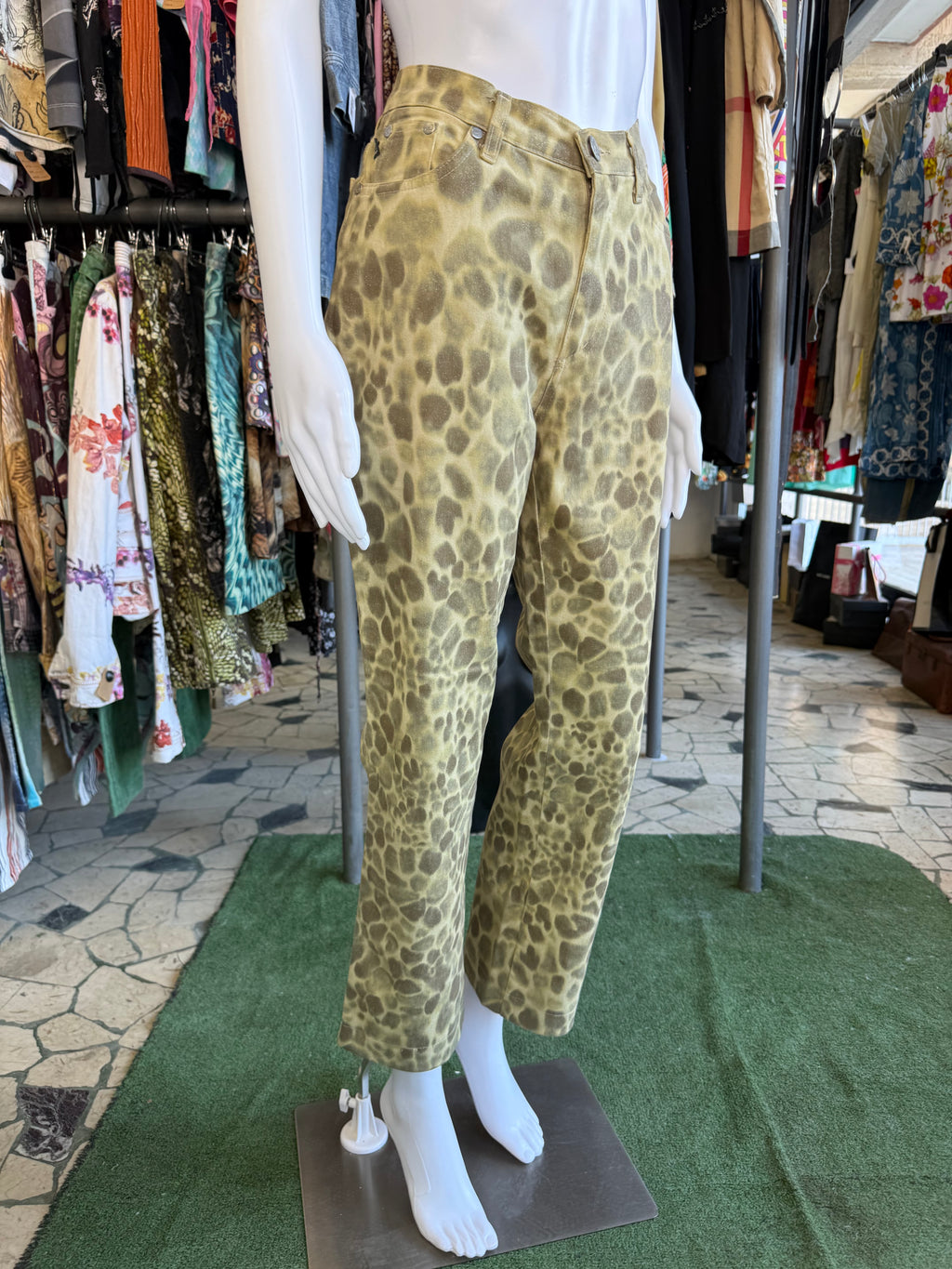 Jeans Roberto Cavalli giraffa 00s