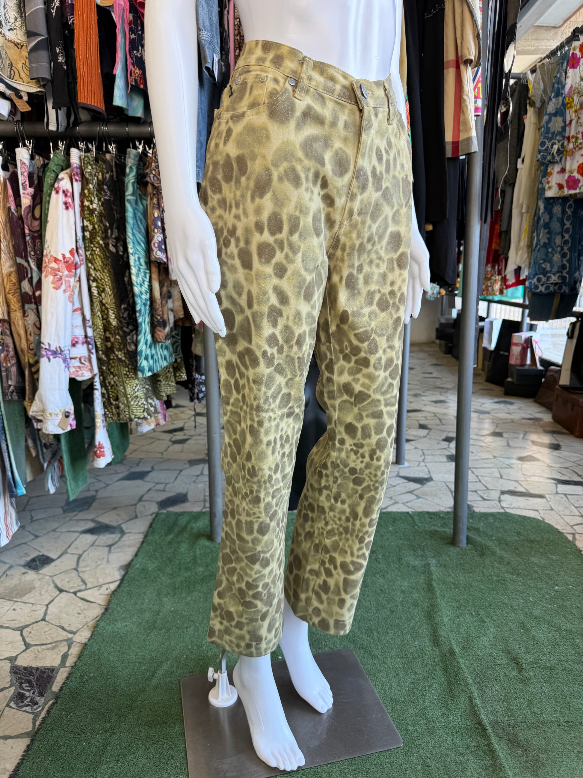 Jeans Roberto Cavalli giraffa 00s