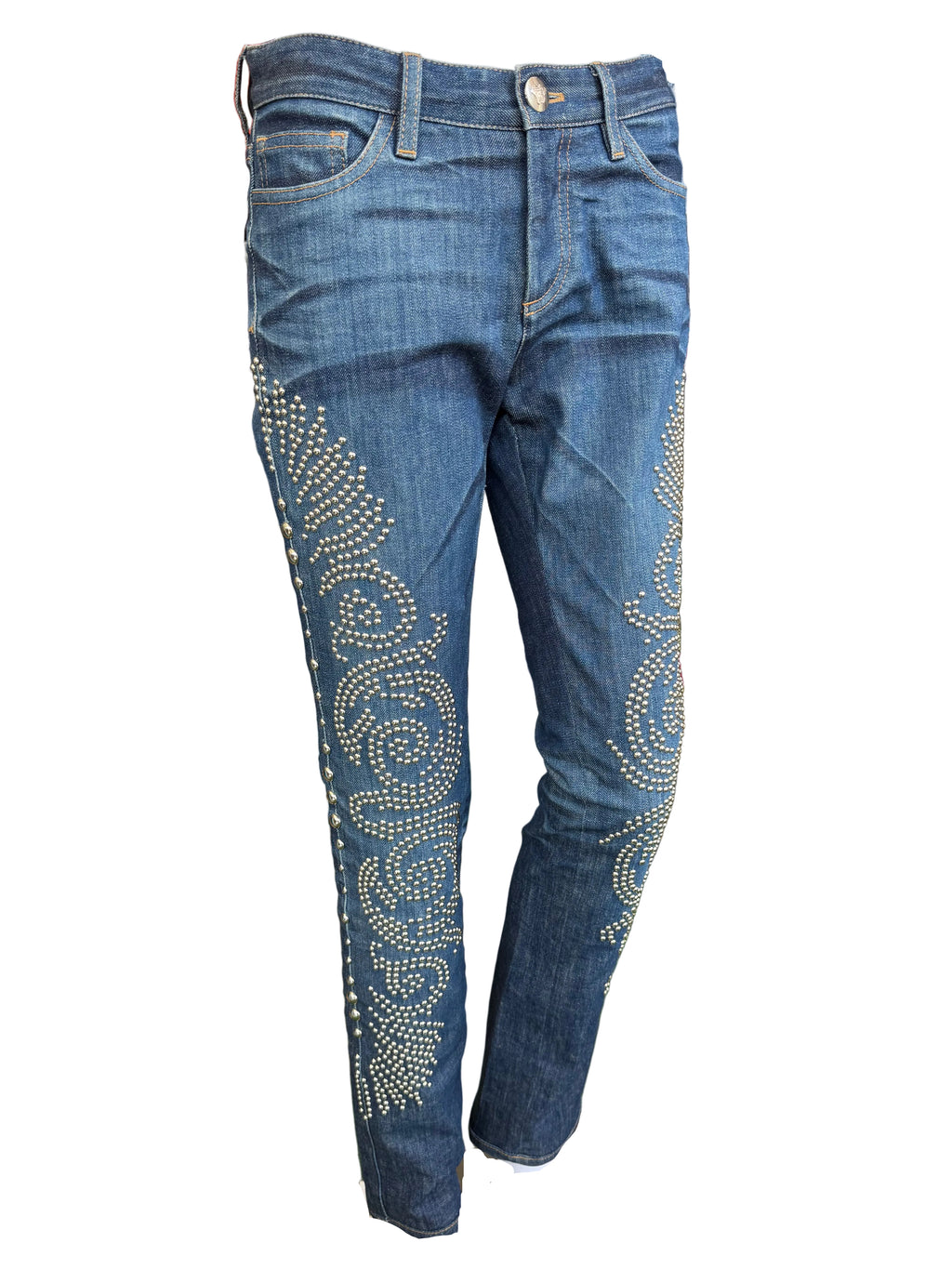 Jeans Versace borchie barocco SS2012