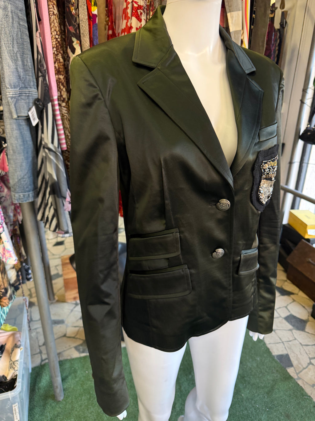 Giacca John Galliano college 00s