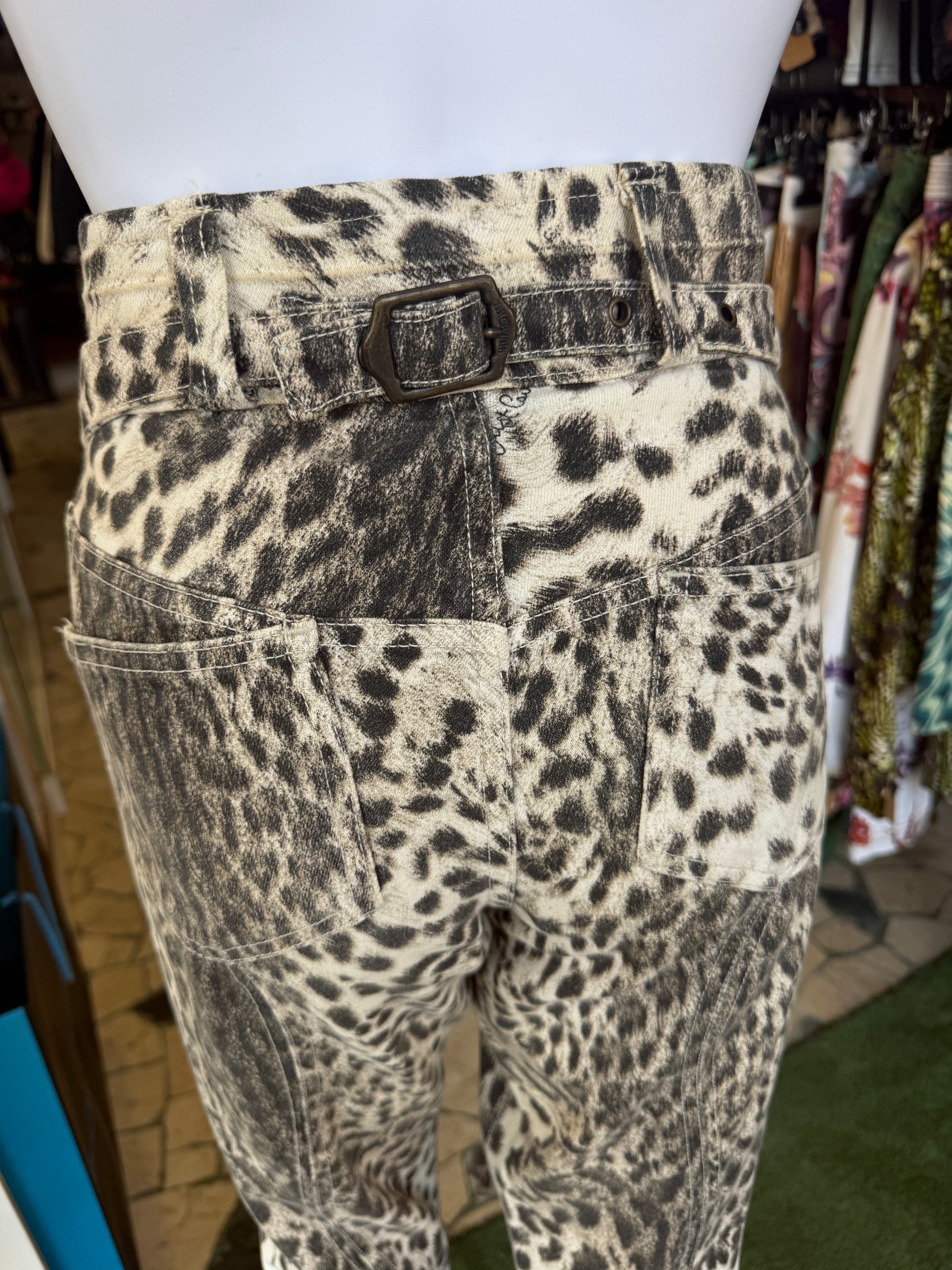 Jeans Roberto Cavalli just leopardo 00s