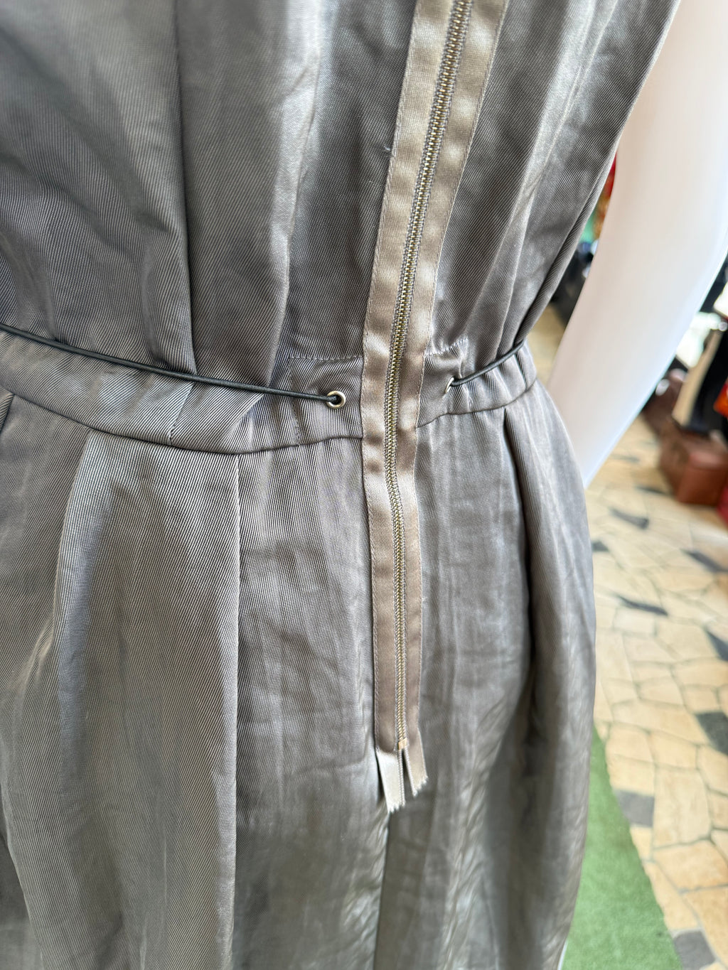Abito Marni in nylon ricamato 00s