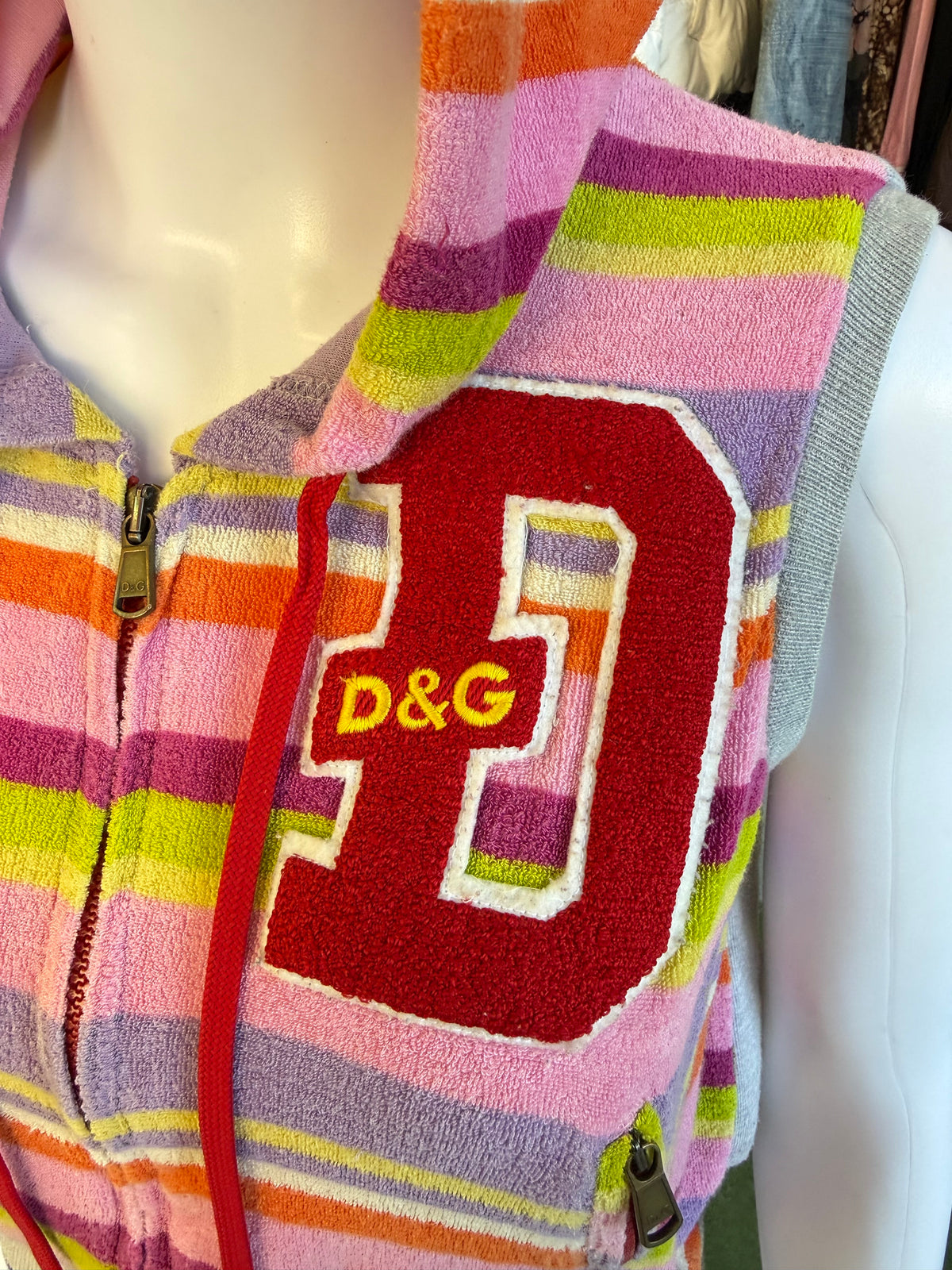 Gilet colorato Dolce & Gabbana SS2003