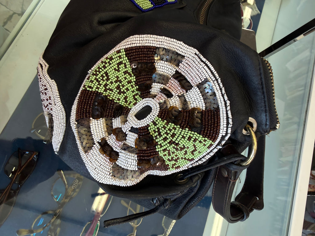 Borsa Etro ricamata in perline navajo 00s