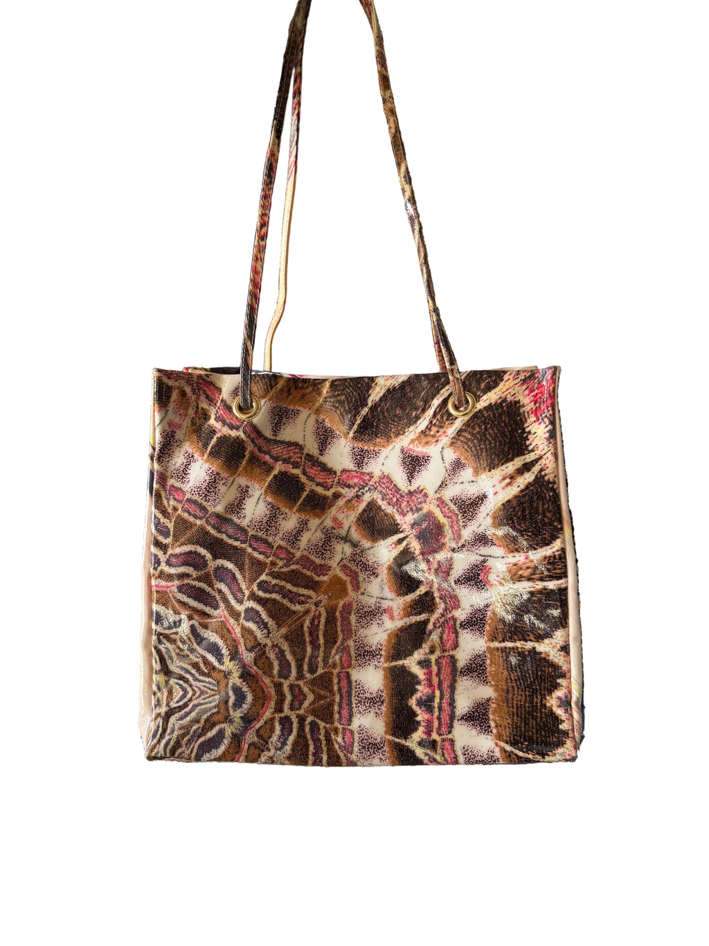 Borsa Roberto Cavalli SS2004 stampa astratta