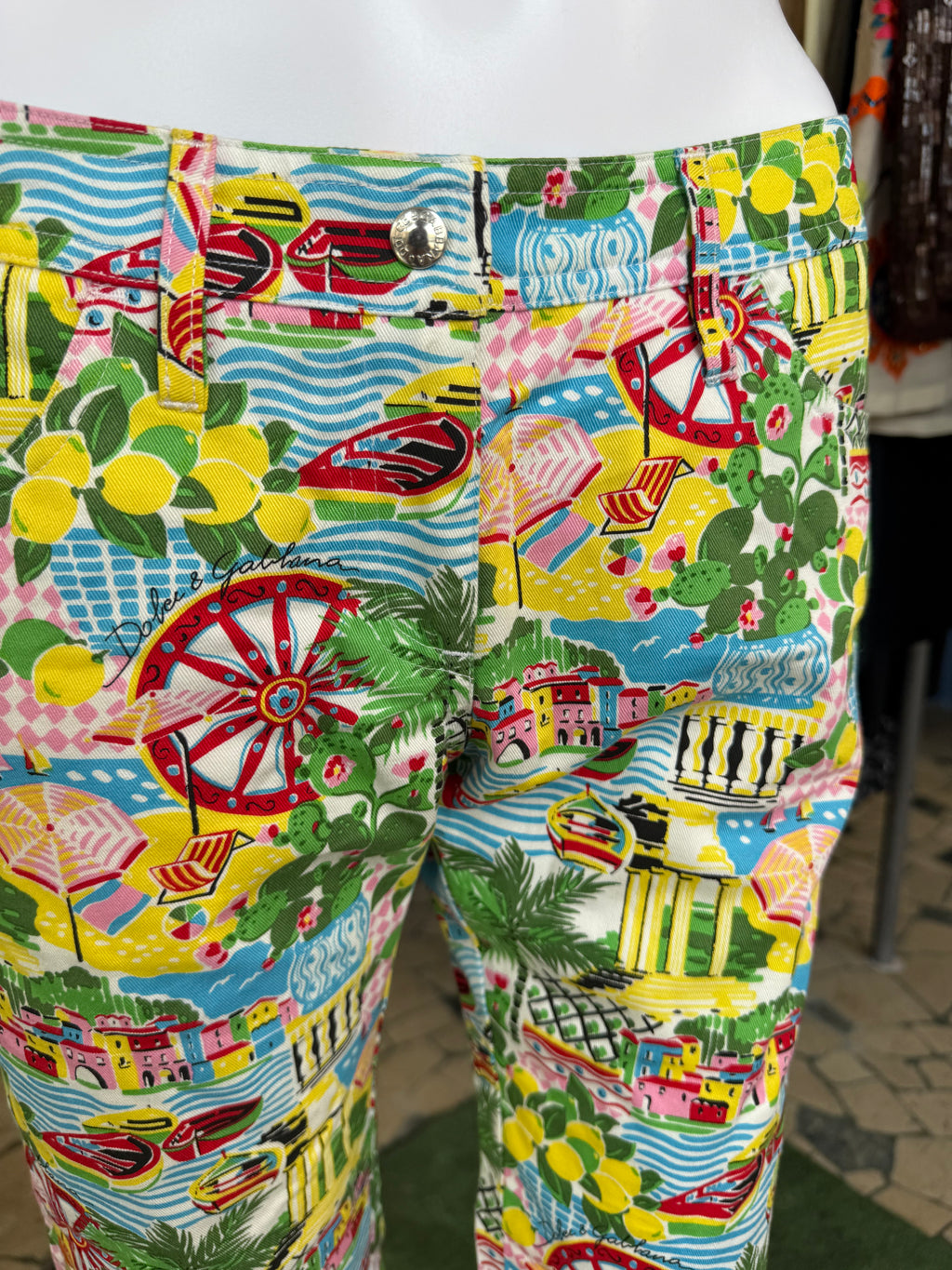 Capri jeans Dolce & Gabbana Sicilia nuovo
