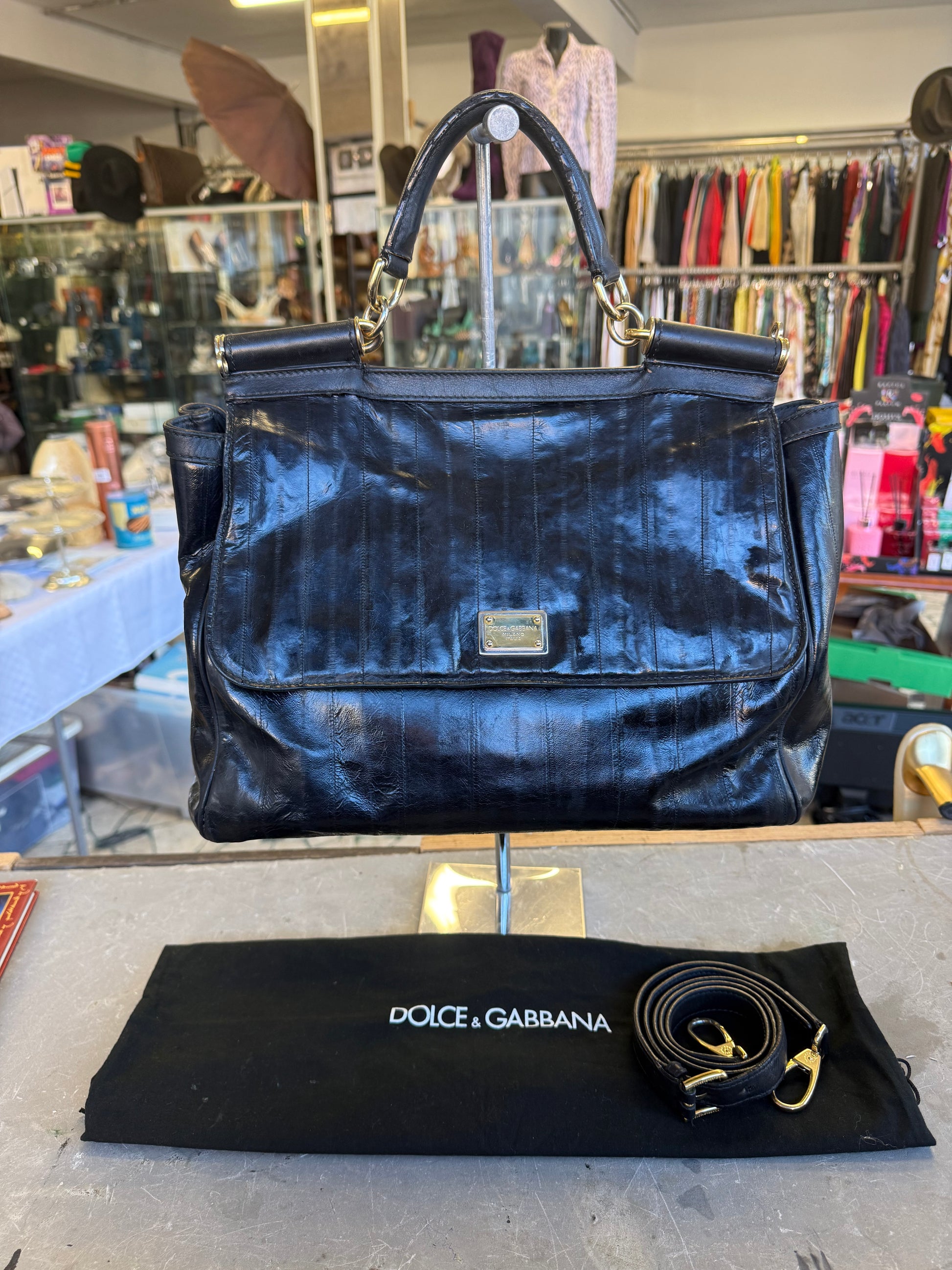 Borsa Dolce & Gabbana Miss Sicily pelle di anguilla 2010”
