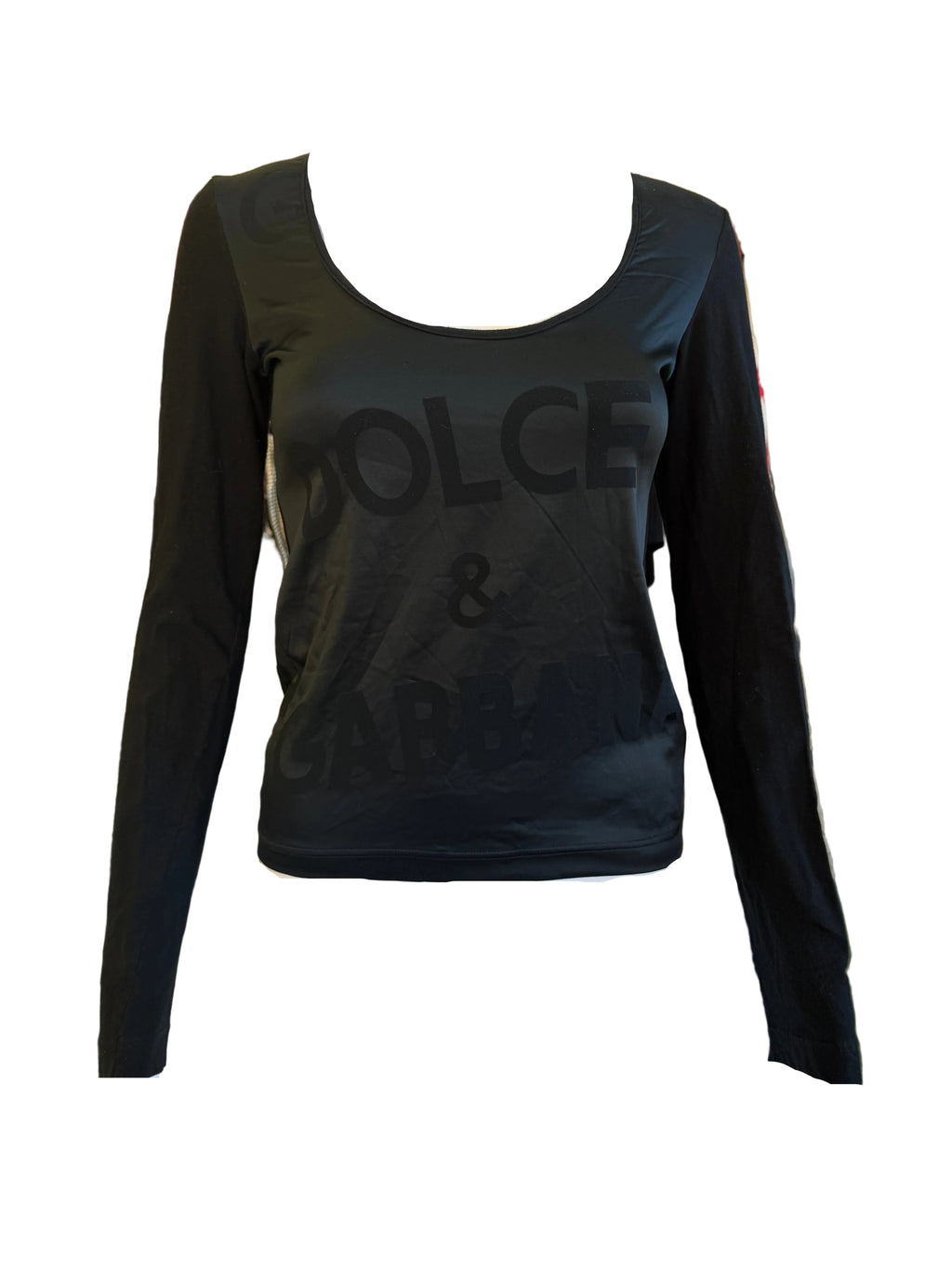 Top Dolce & Gabbana scritta 00s