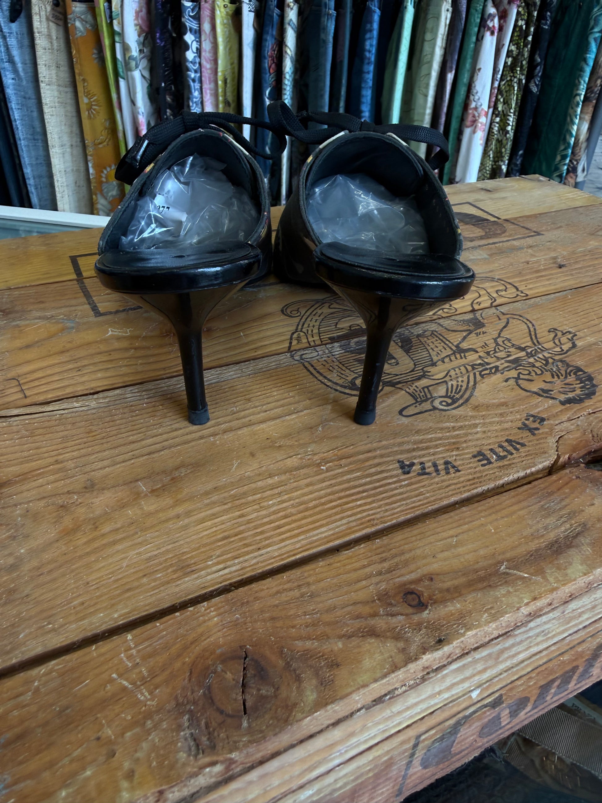 Sandali Sabot Casadei stringati Tatoo 2000s