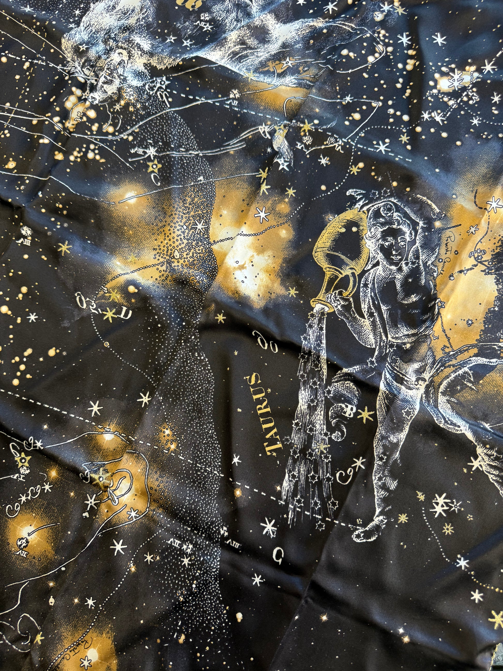 Top / foulard Roberto Cavalli FW2003 astrologia oroscopo