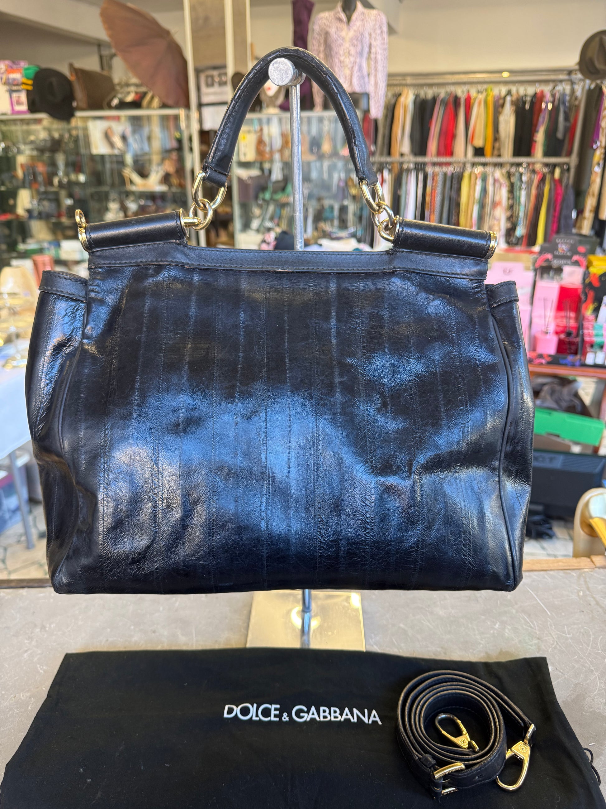 Borsa Dolce & Gabbana Miss Sicily pelle di anguilla 2010”