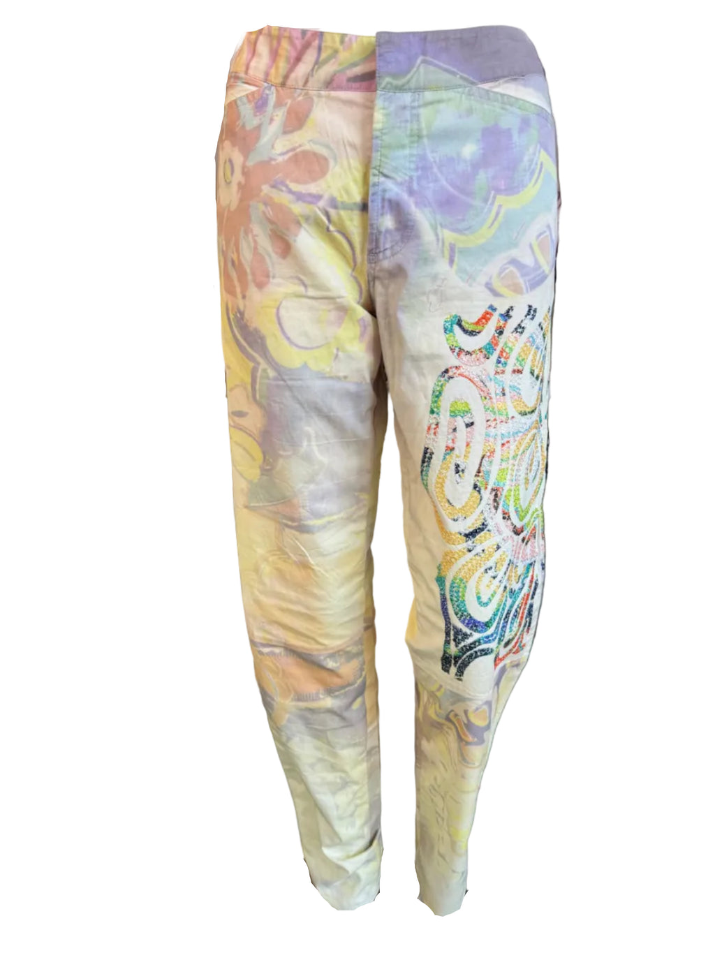 Pantalone Gianfranco Ferrè ricamato 00s