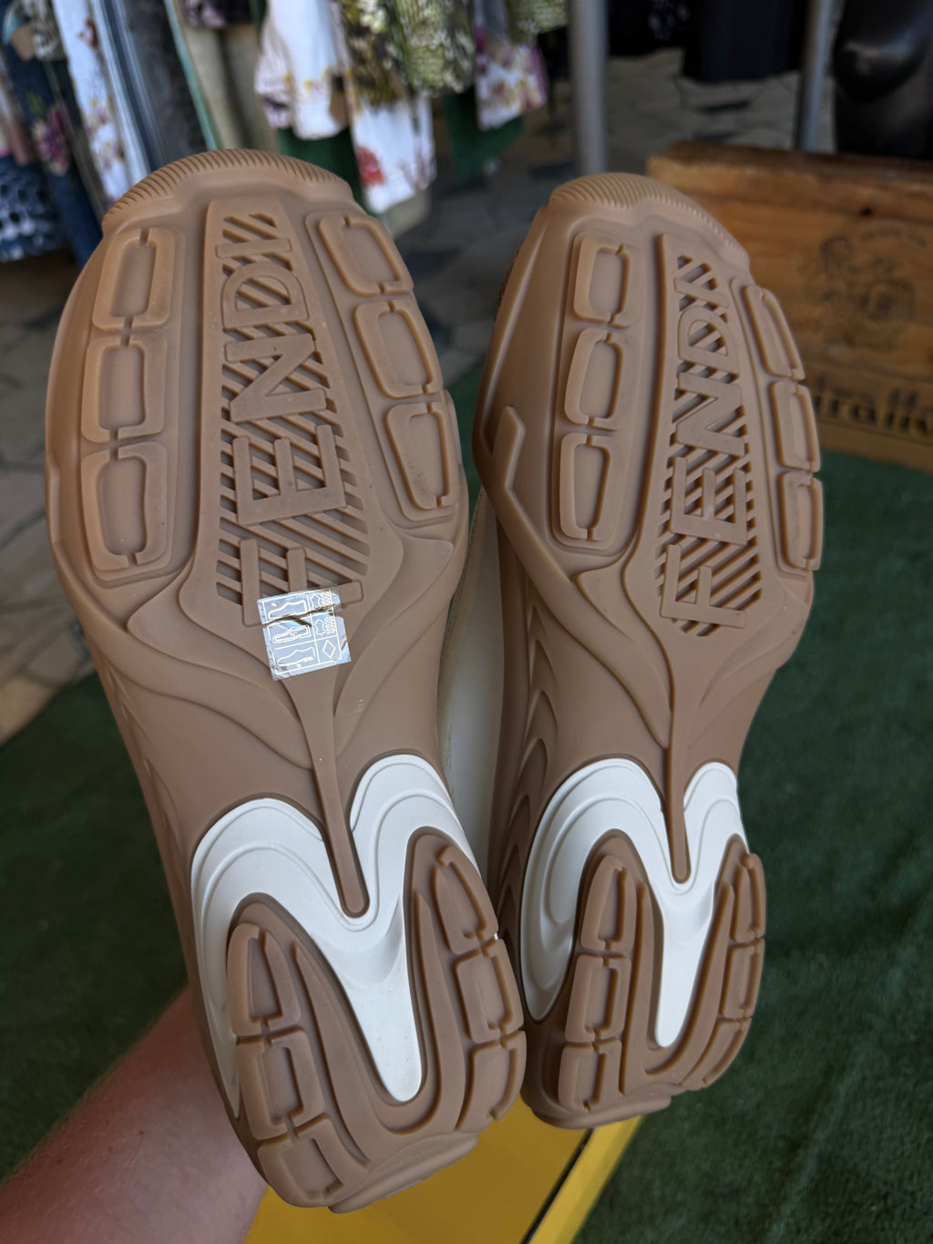 Sneakers Fendi SS2024 uomo FF nuove