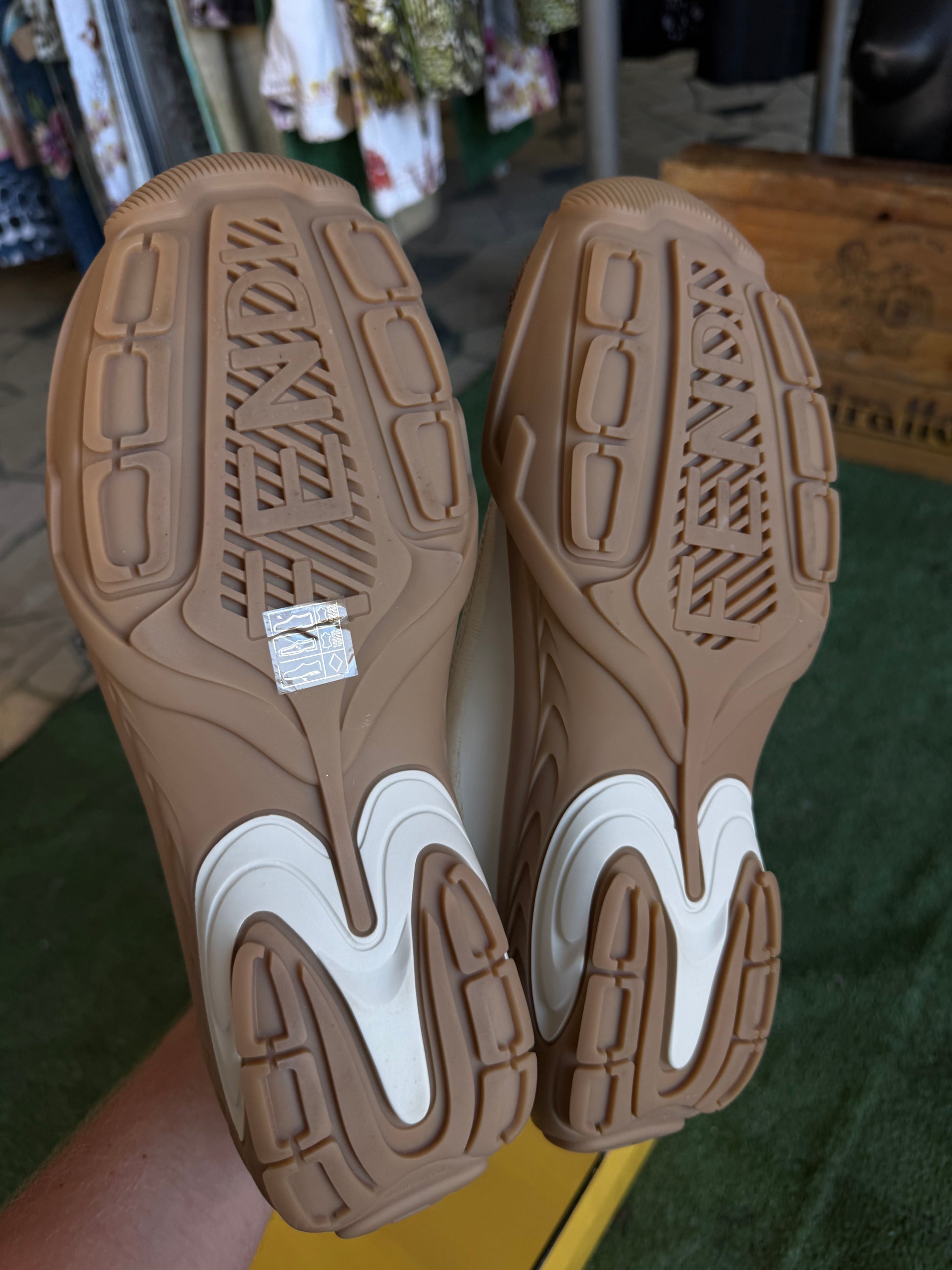 Sneakers Fendi SS2024 uomo FF nuove