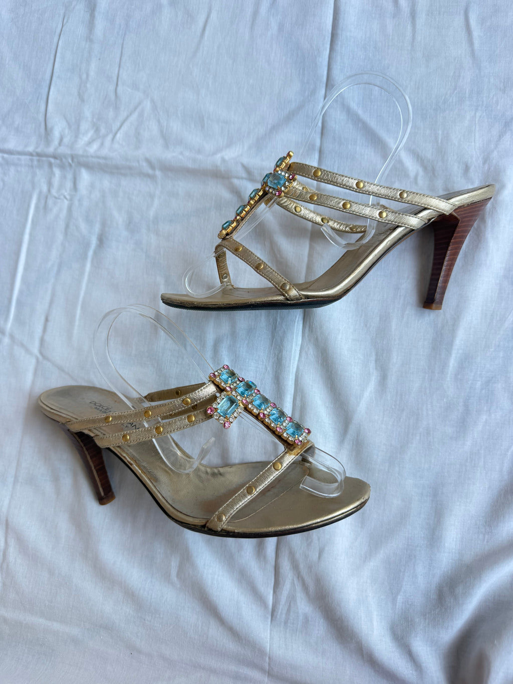 Sandali Dolce & Gabbana croce gioiello  00s