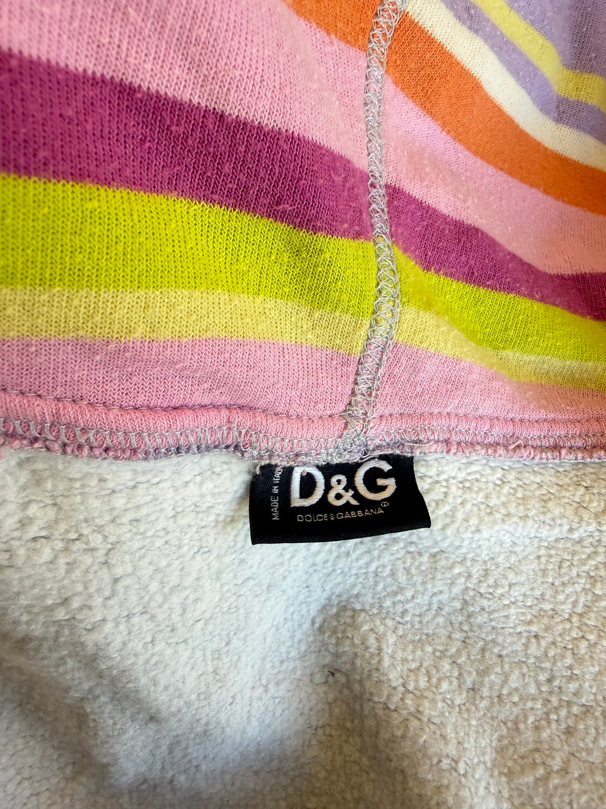 Gilet colorato Dolce & Gabbana SS2003