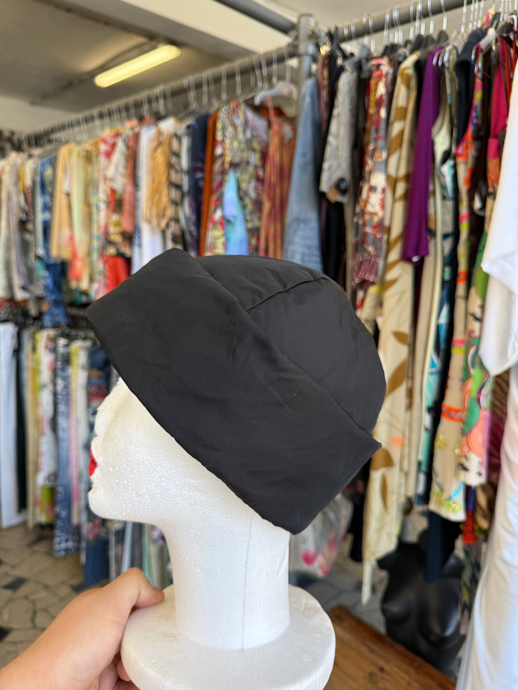 Cappello cuffia Prada FW1999 Luna rossa