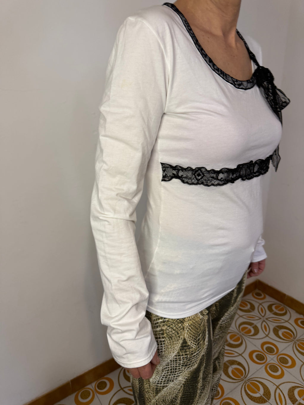 Top pizzo Roberto Cavalli Just 2000”