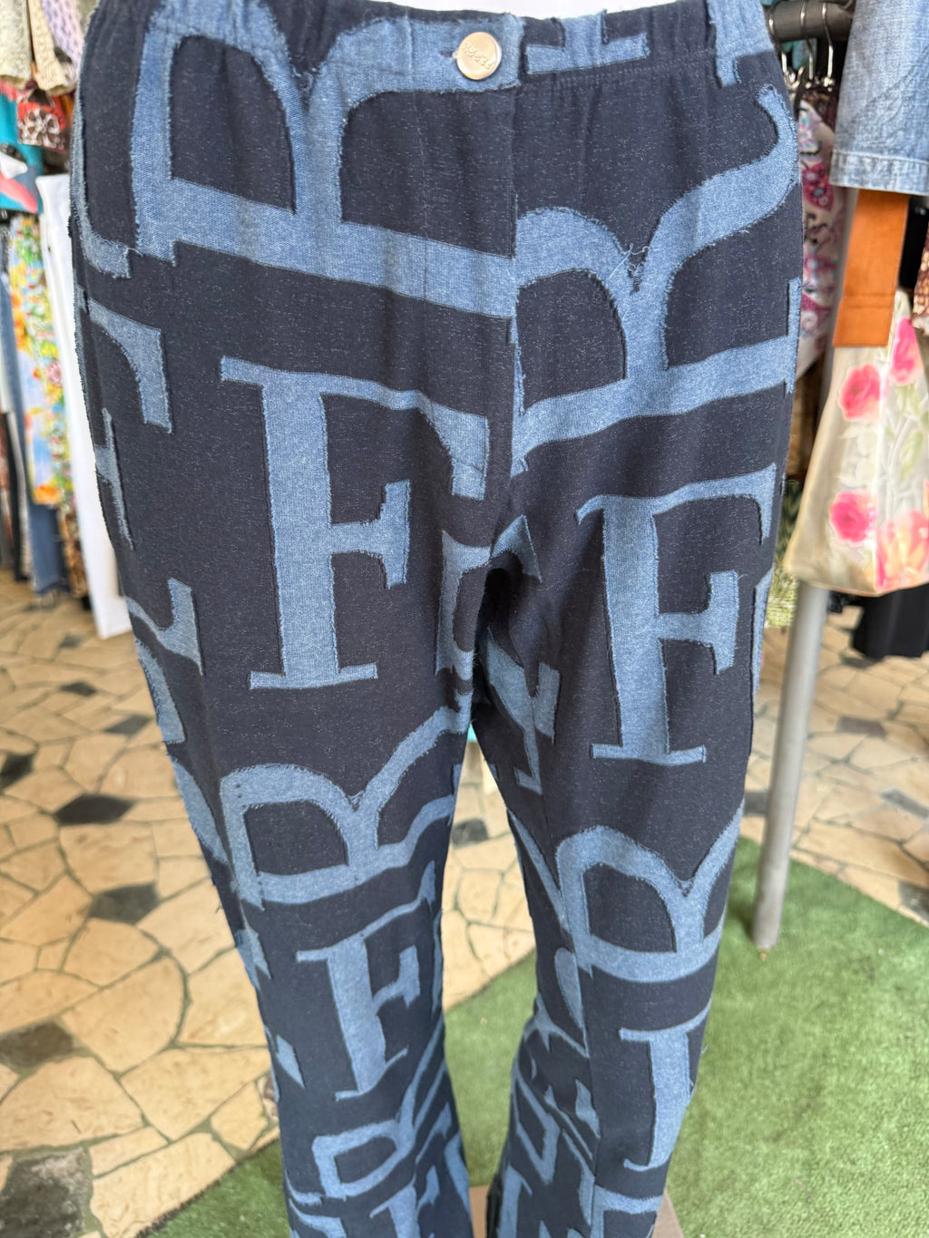 Pantalone Gianfranco Ferrè logo 1990s