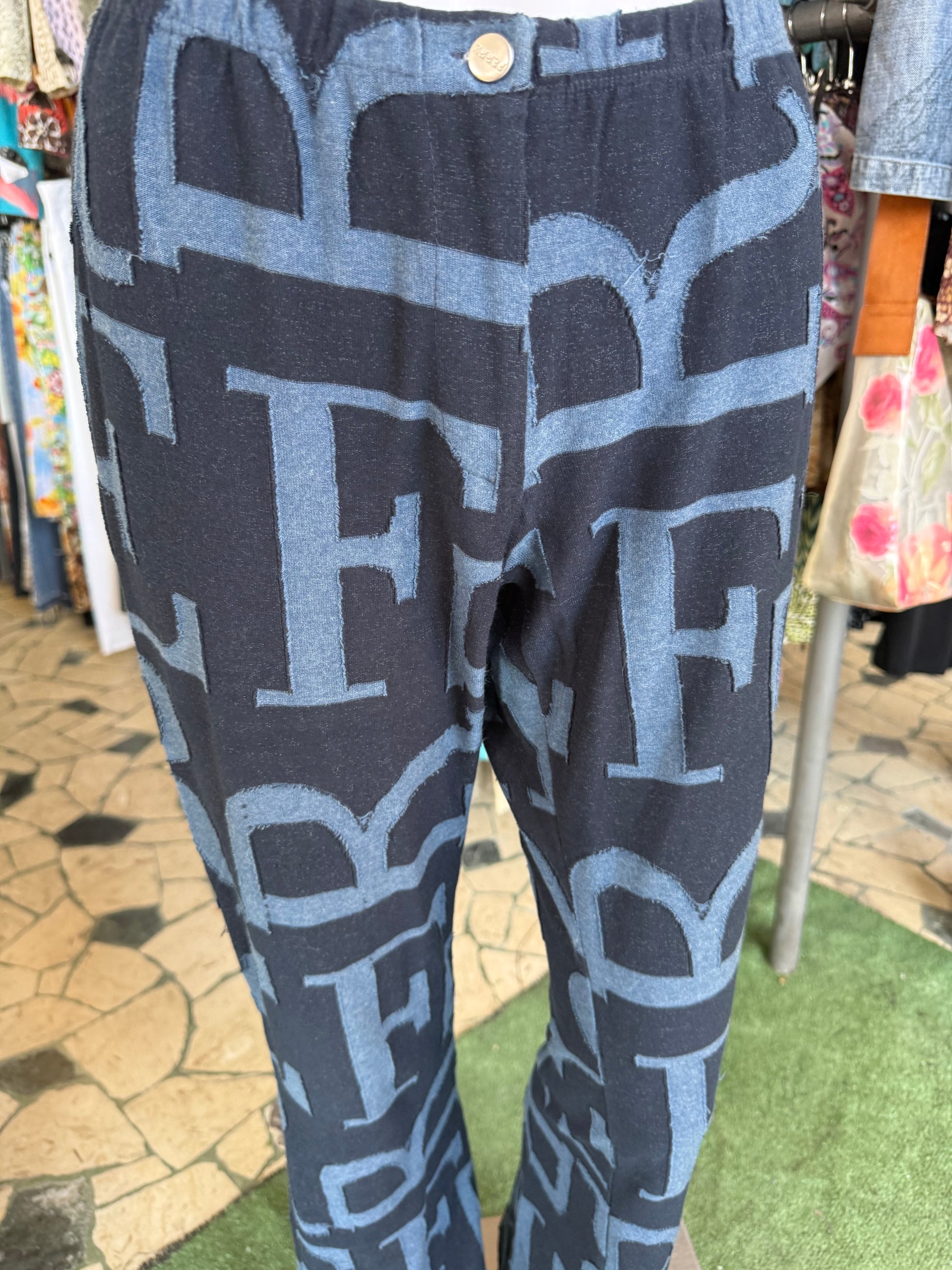 Pantalone Gianfranco Ferrè logo 1990s