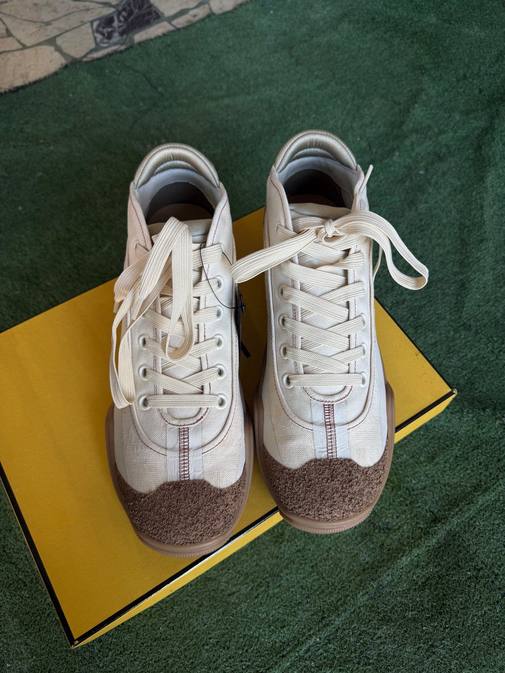 Sneakers Fendi SS2024 uomo FF nuove