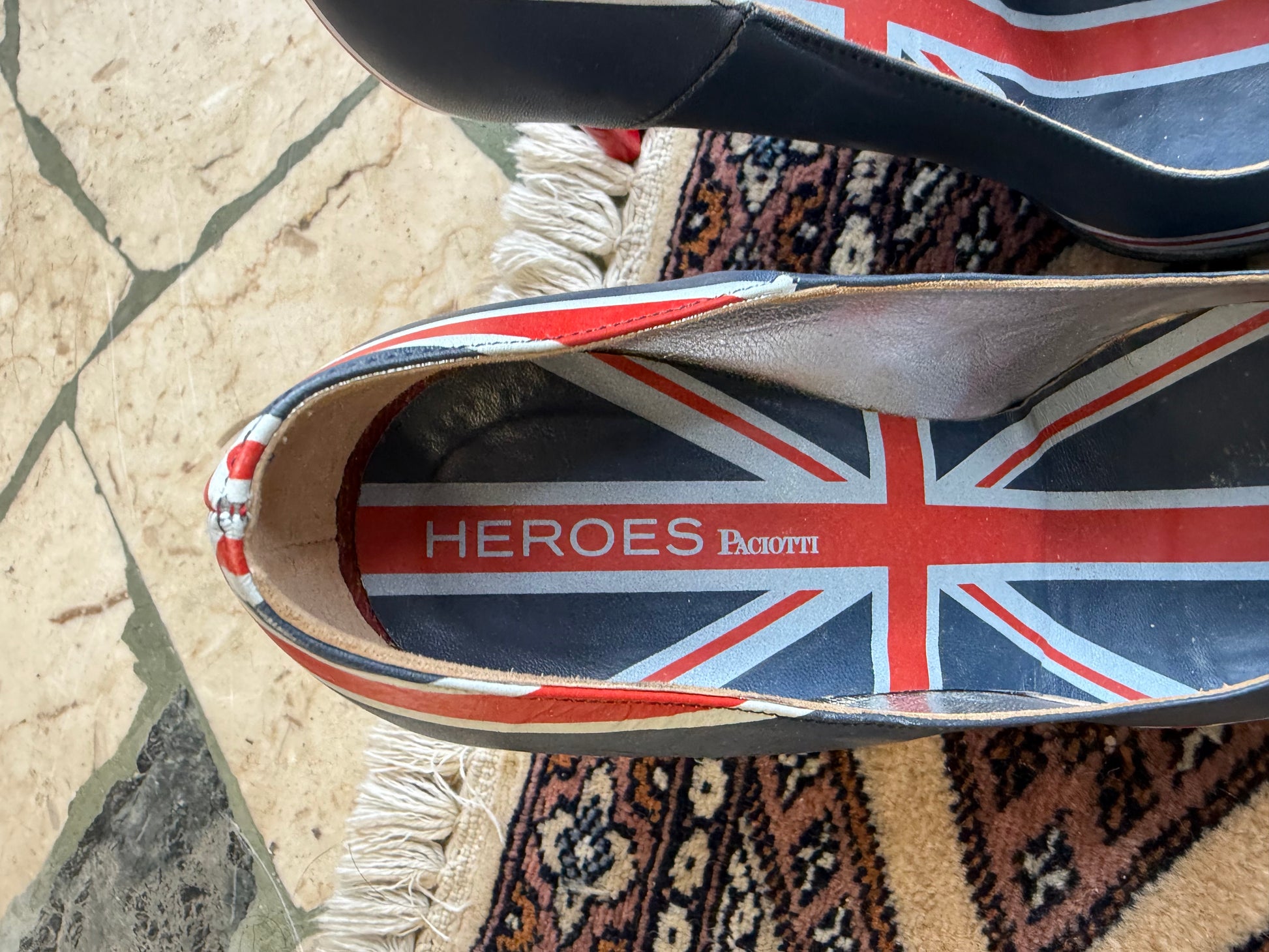 Décolleté Cesare Paciotti UK Union Jack 90”
