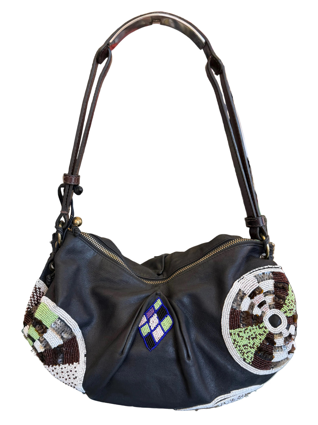 Borsa Etro ricamata in perline navajo 00s