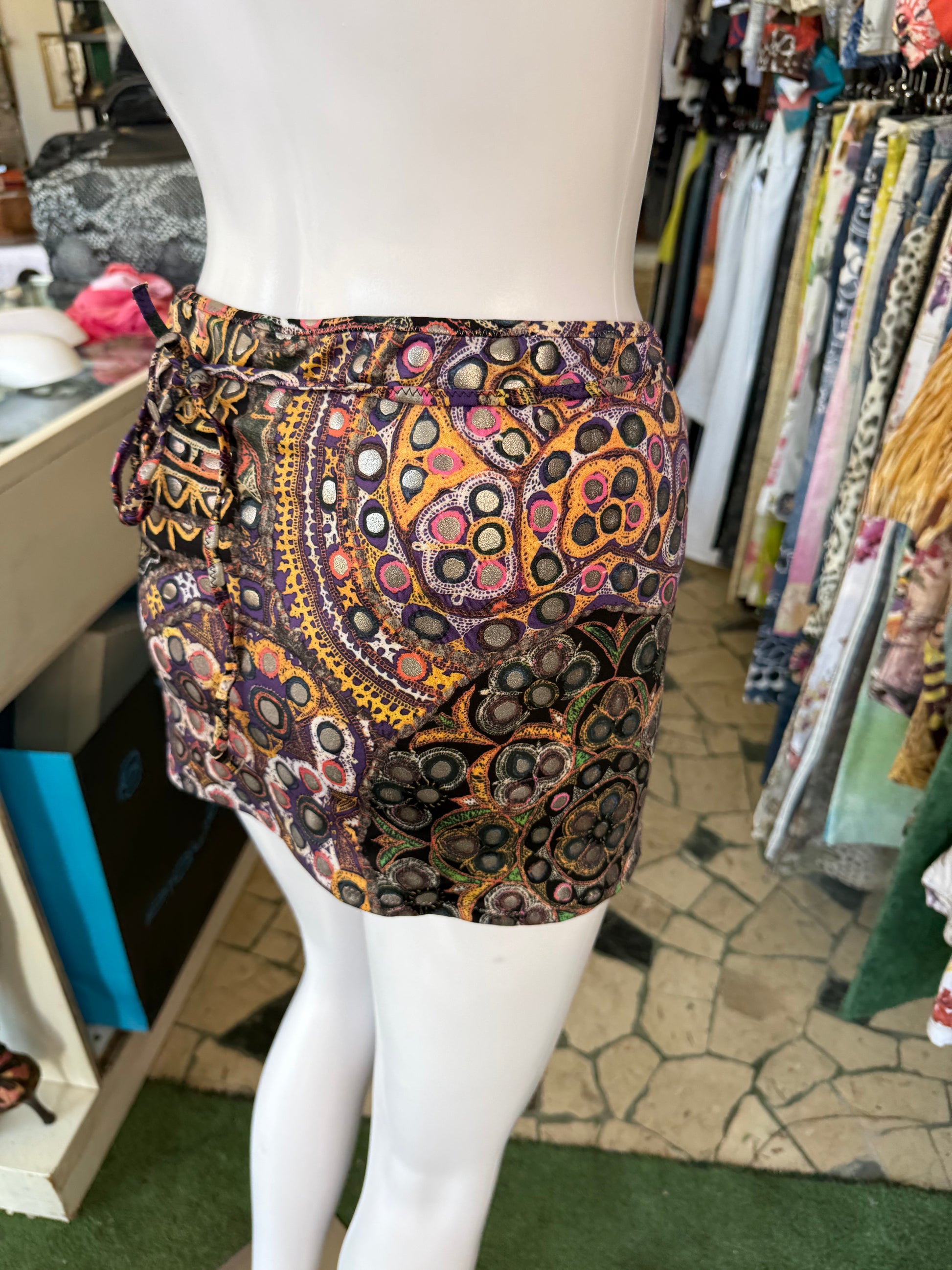 Pareo Roberto Cavalli etnico pois 2000s