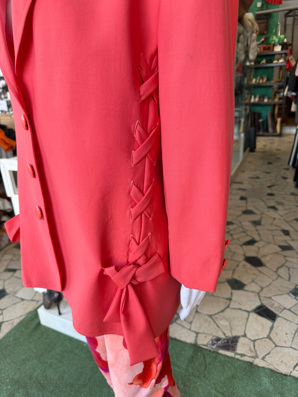 Giacca Valentino 1980s corsetto