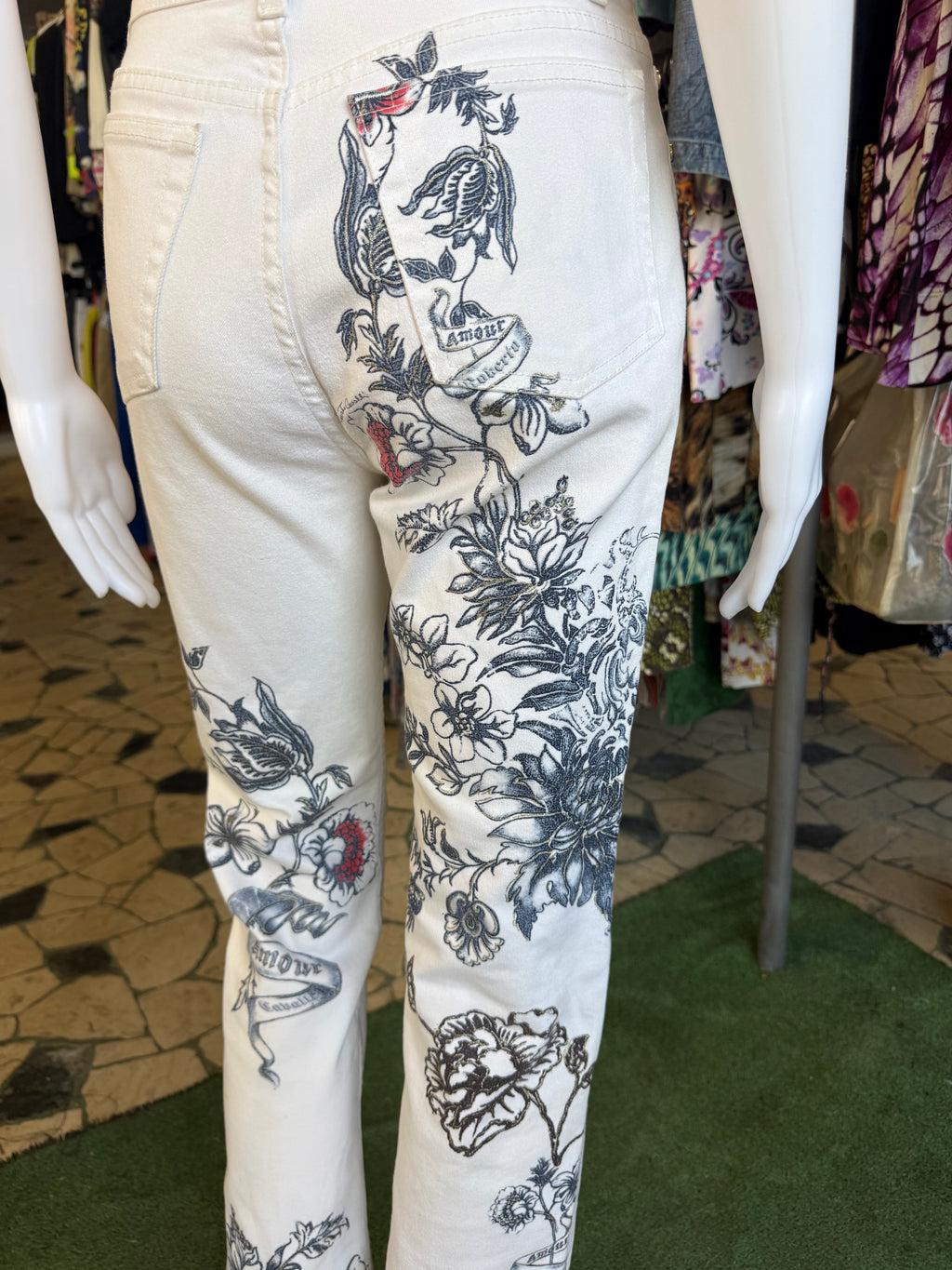 Jeans Roberto Cavalli SS2003 tattoo Tiger