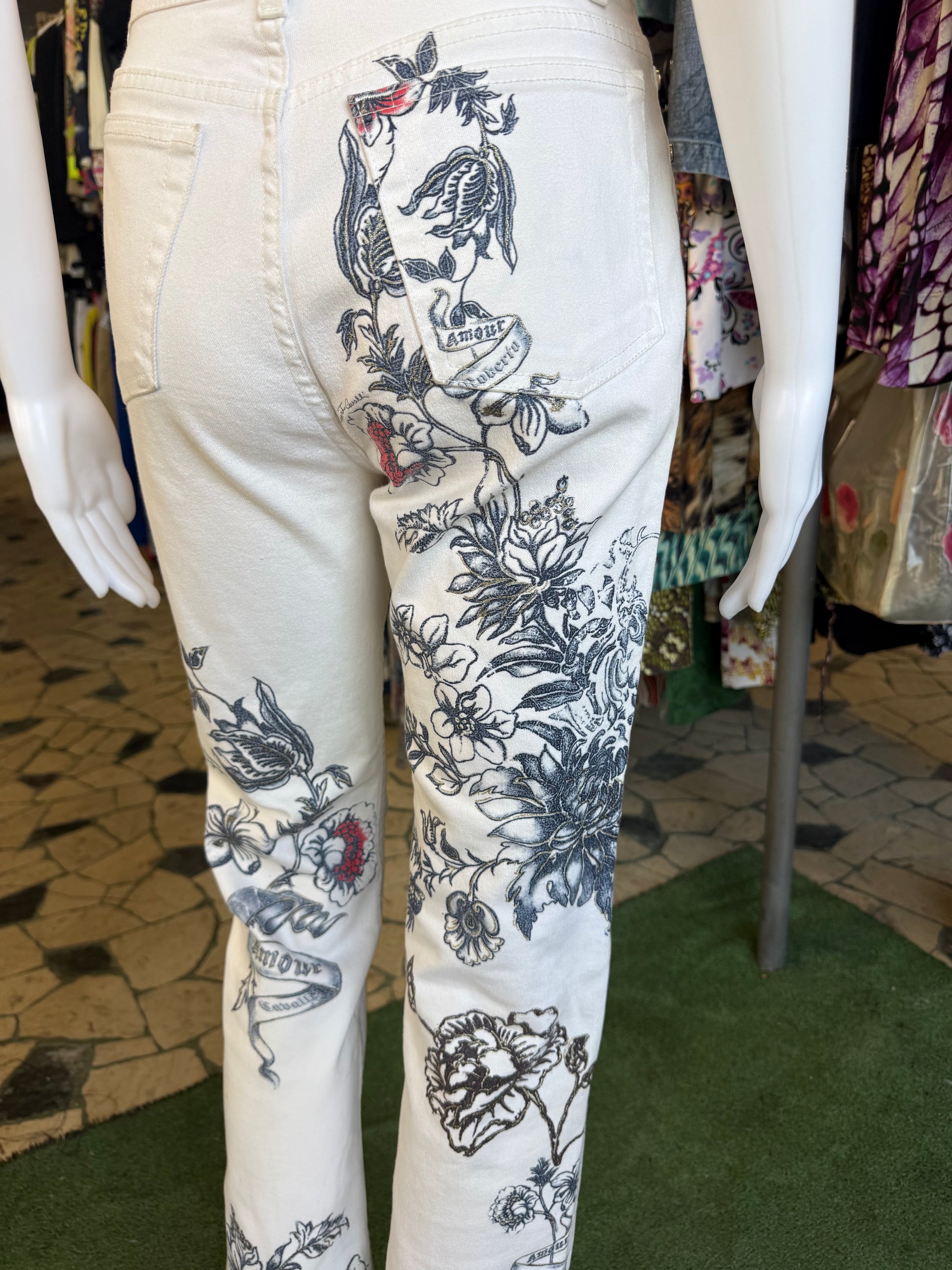 Jeans Roberto Cavalli SS2003 tattoo Tiger