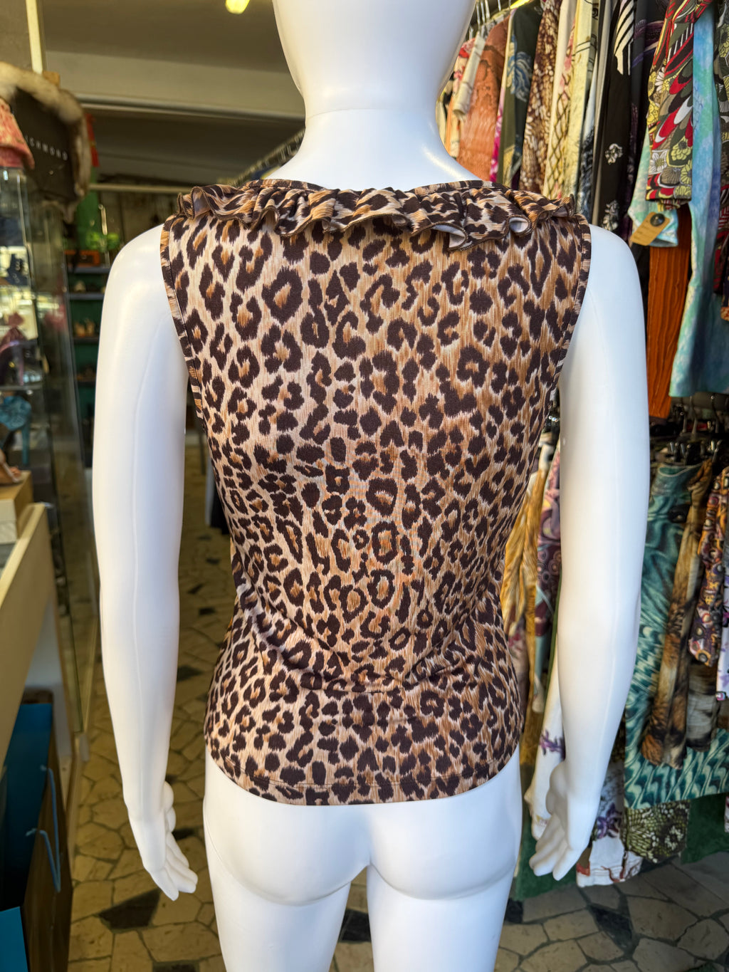 Top Dolce & Gabbana leopardo anni 2000
