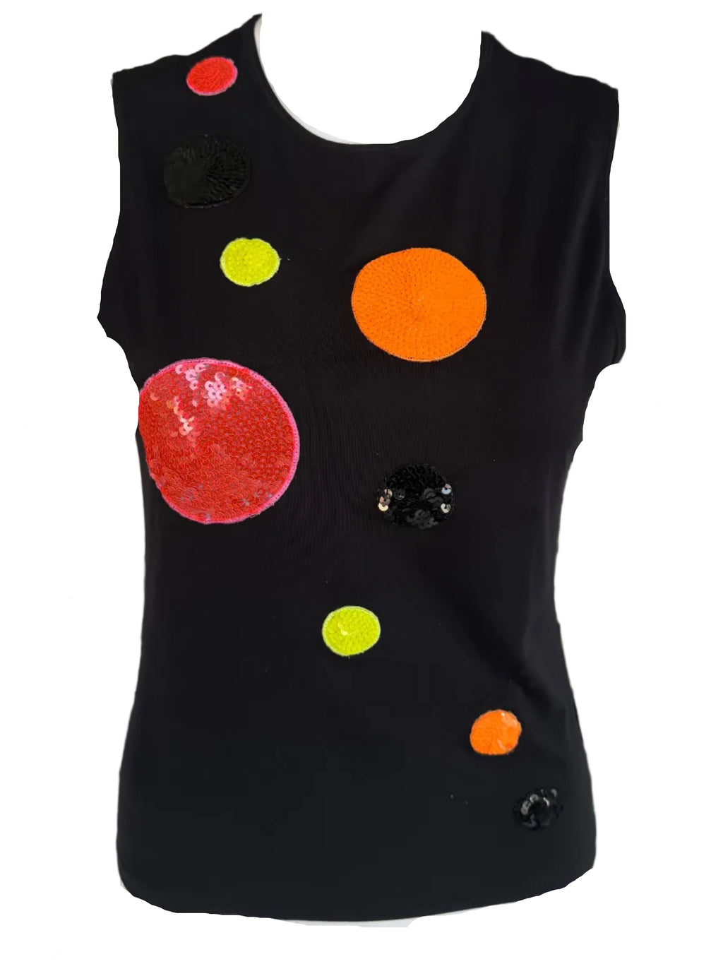 Top Moschino pianeti 90s