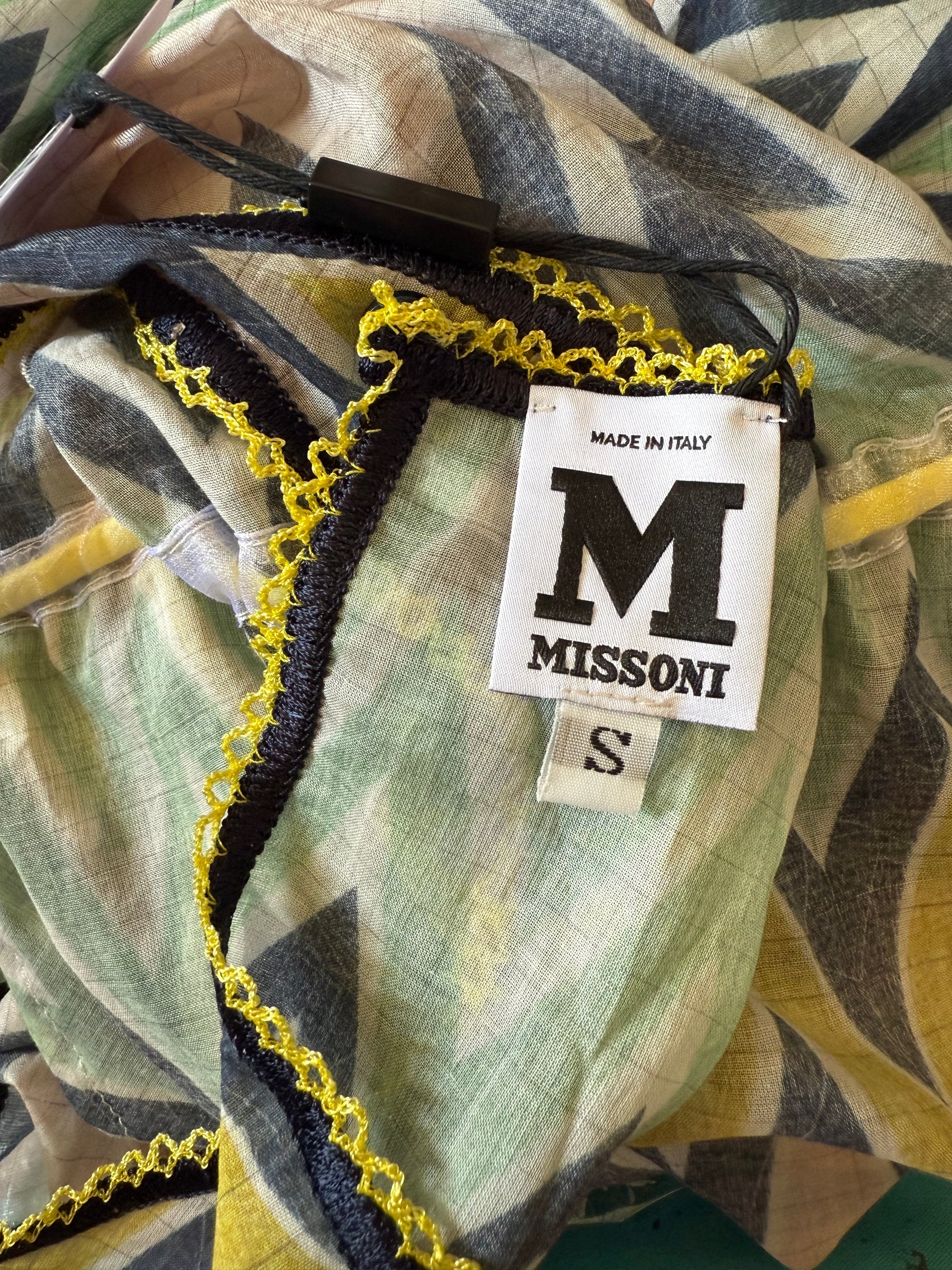 Salopette copricostume Missoni nuova con cartellino