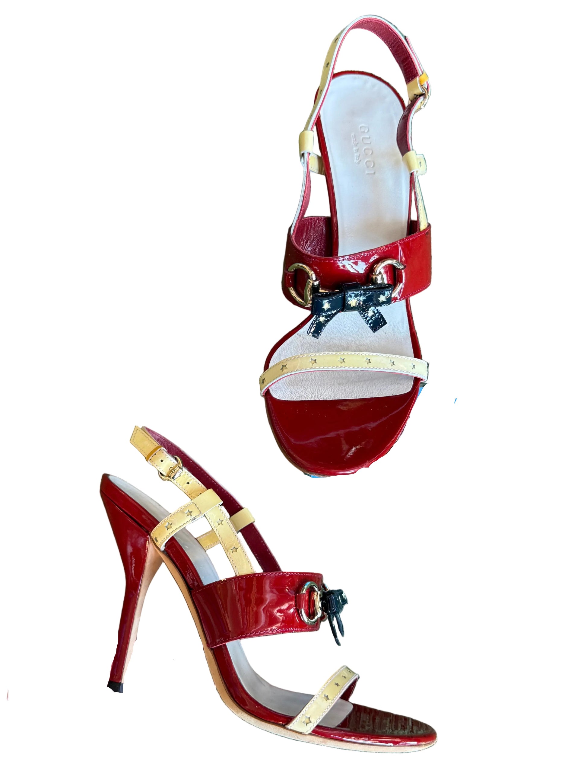Sandali Gucci bandiera USA anni 2000